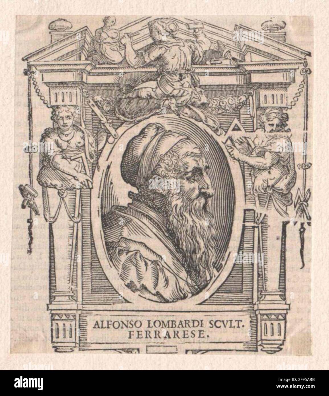 Lombardi, Alfonso. Stockfoto