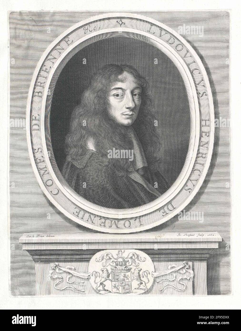 Lomenie de Brienne, Louis Henri. Stockfoto