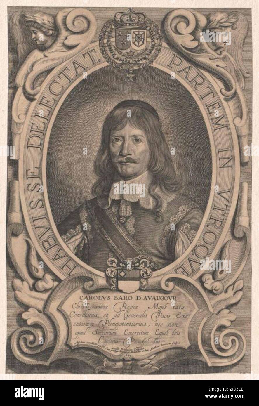 Dubois, Baron d'Avaugour, Charles . Stockfoto