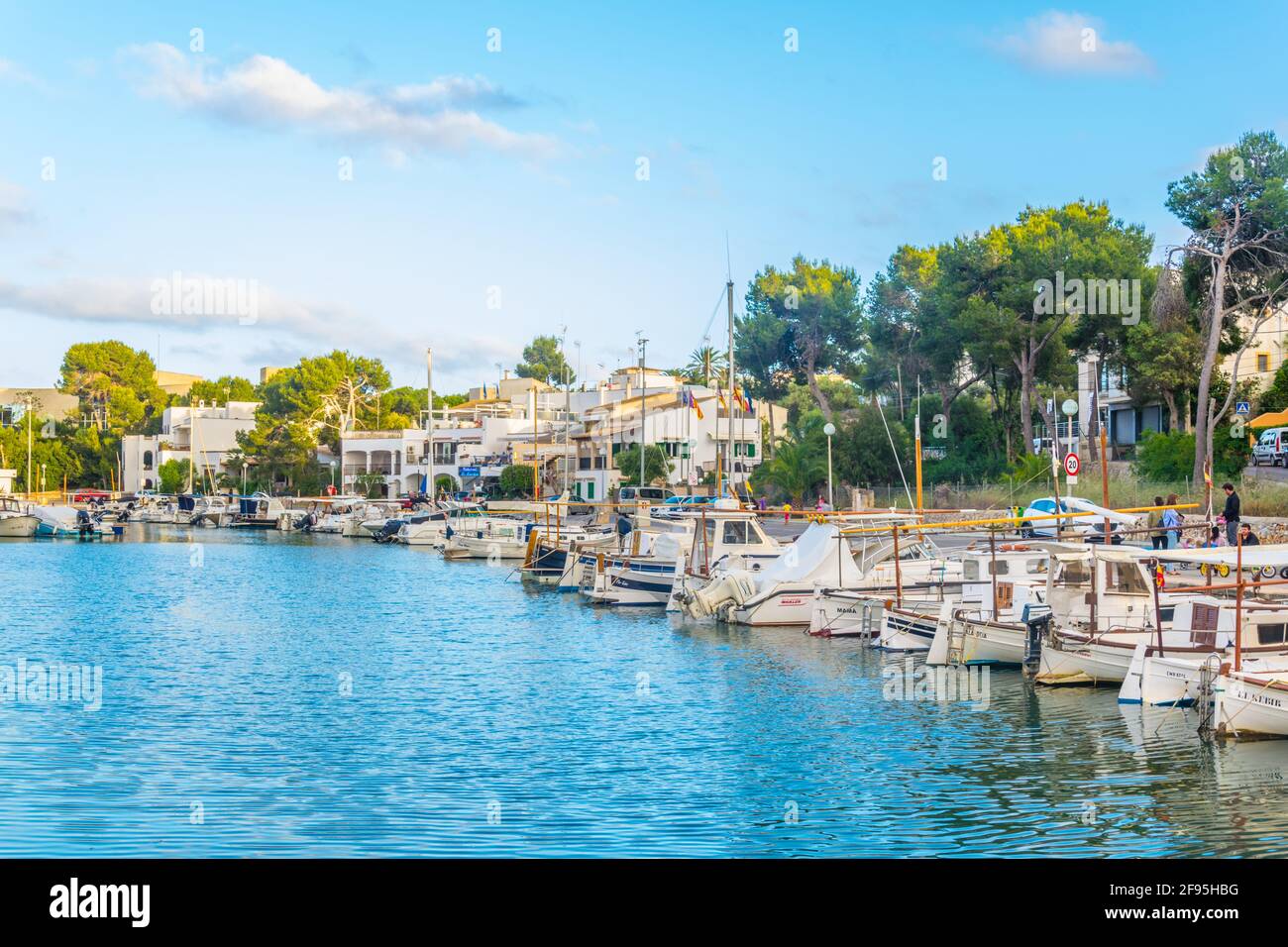Portopetro Stadt auf Mallorca, Spanien Stockfoto