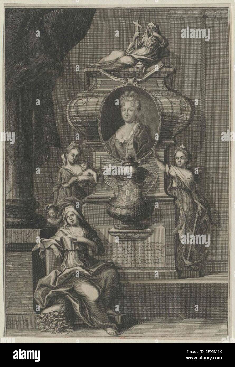 Tattenbach-Geilsdorf, Johanna Dorothea Gräfin. Stockfoto