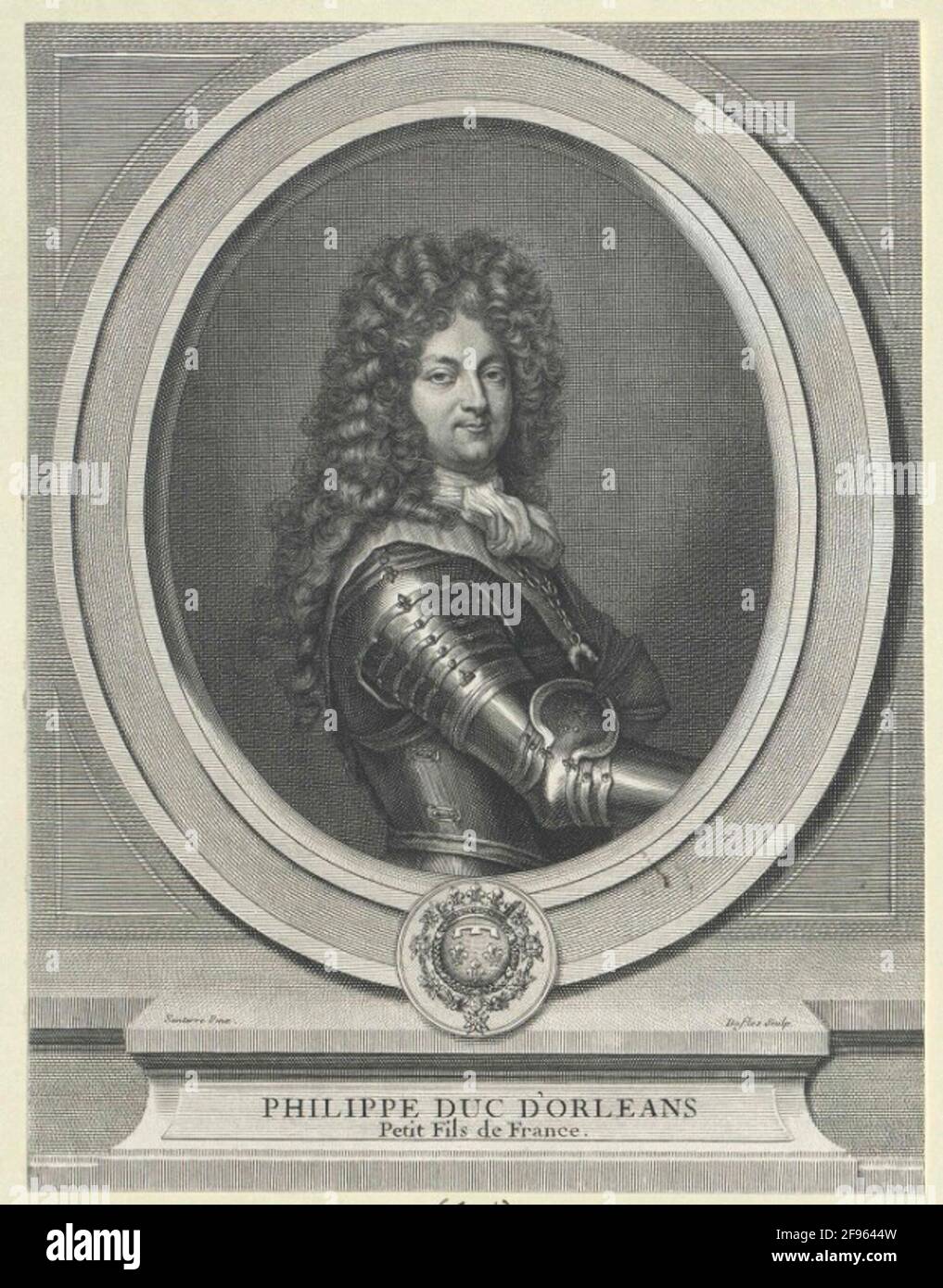 Philipp II., Herzog von Frankreich Orléans. Stockfoto