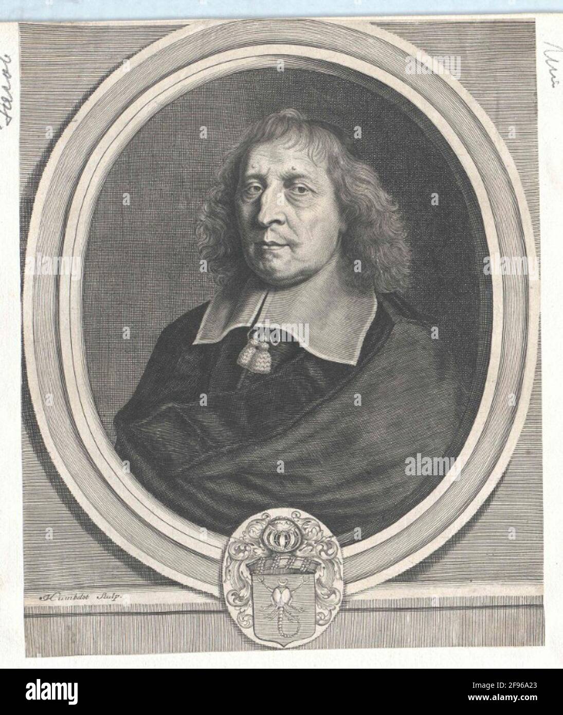 Coiffier, Baron d'Orvilliers, Charles . Stockfoto