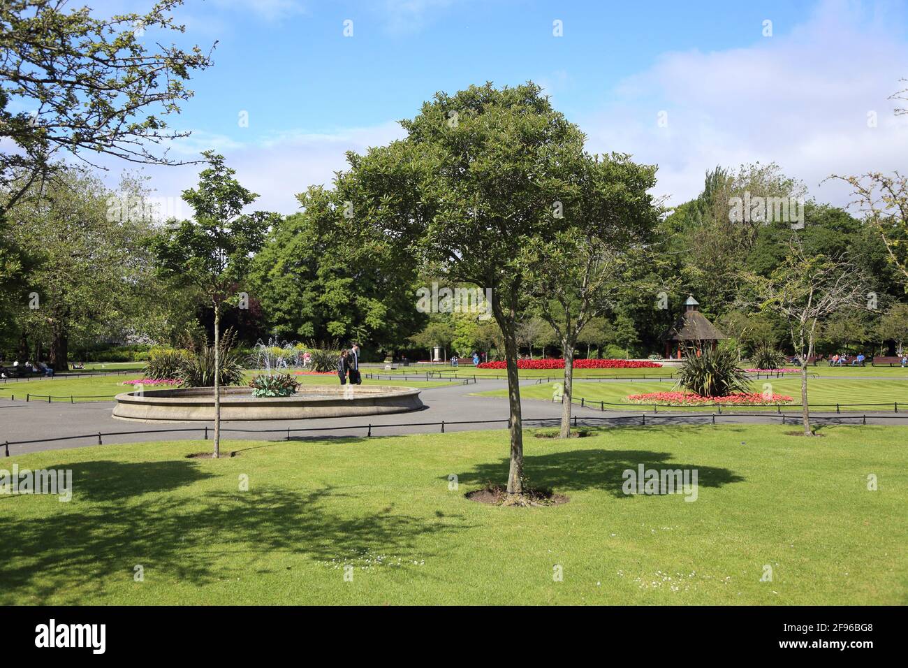 Irland, Dublin, St. Stephens Green Park Stockfoto