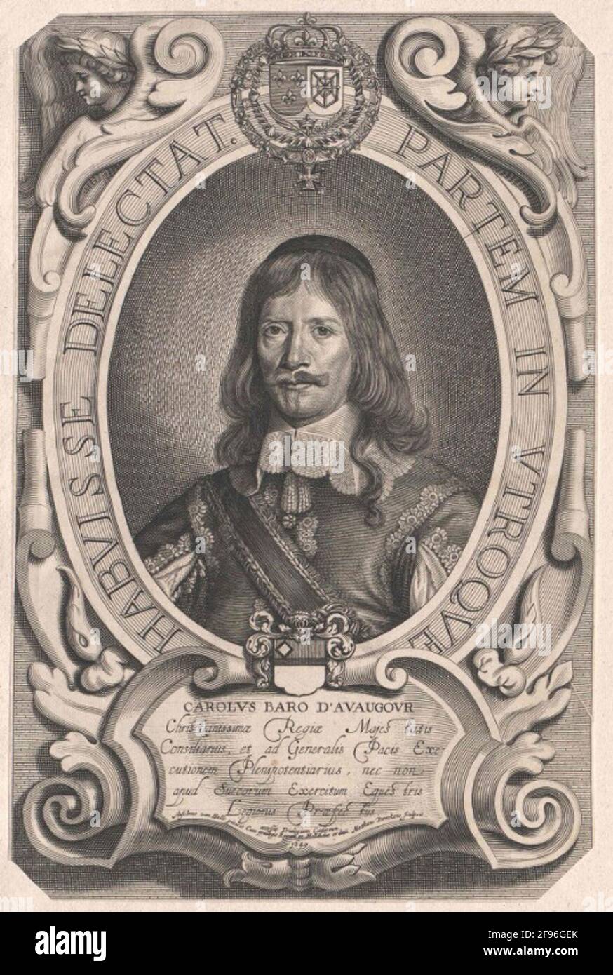 Dubois, Baron d'Avaugour, Charles . Stockfoto