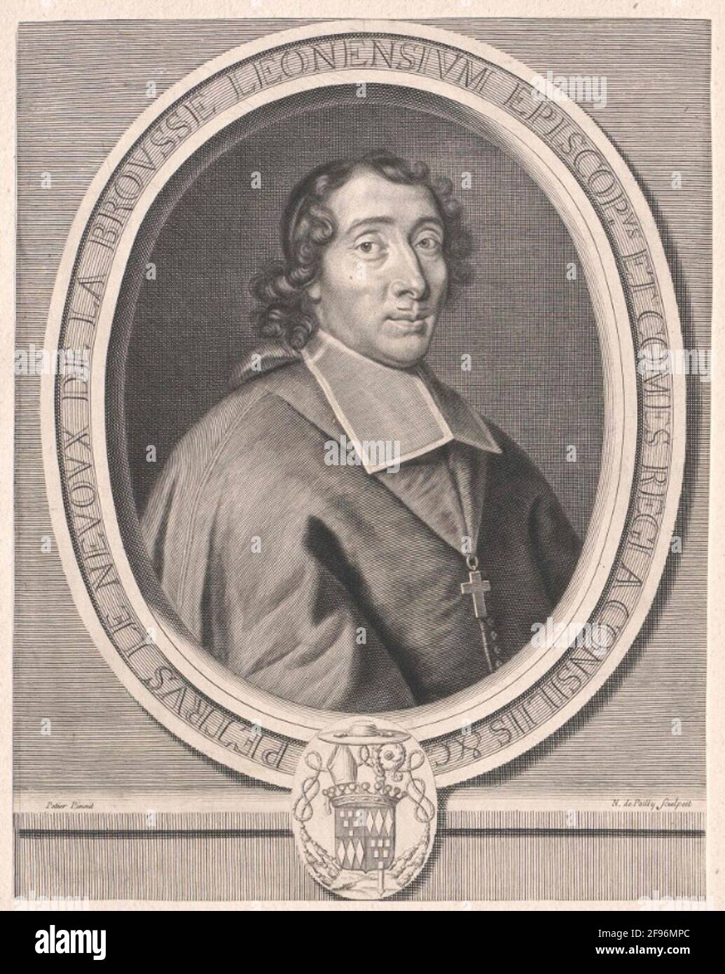 Nebut aus dem Busch, Stein. Stockfoto