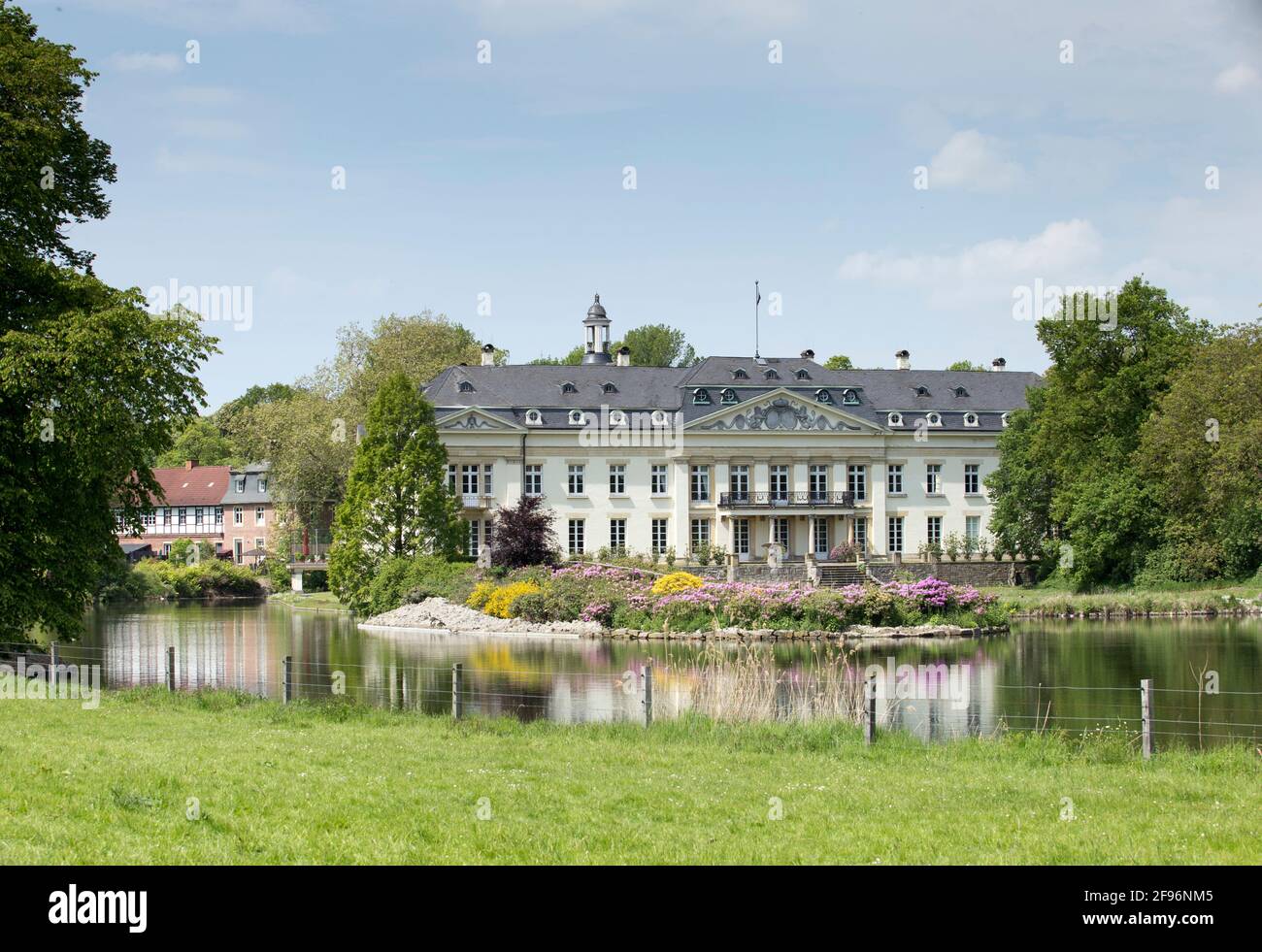 Schloss Varlar bei Coesfeld, Münsterland Stockfoto