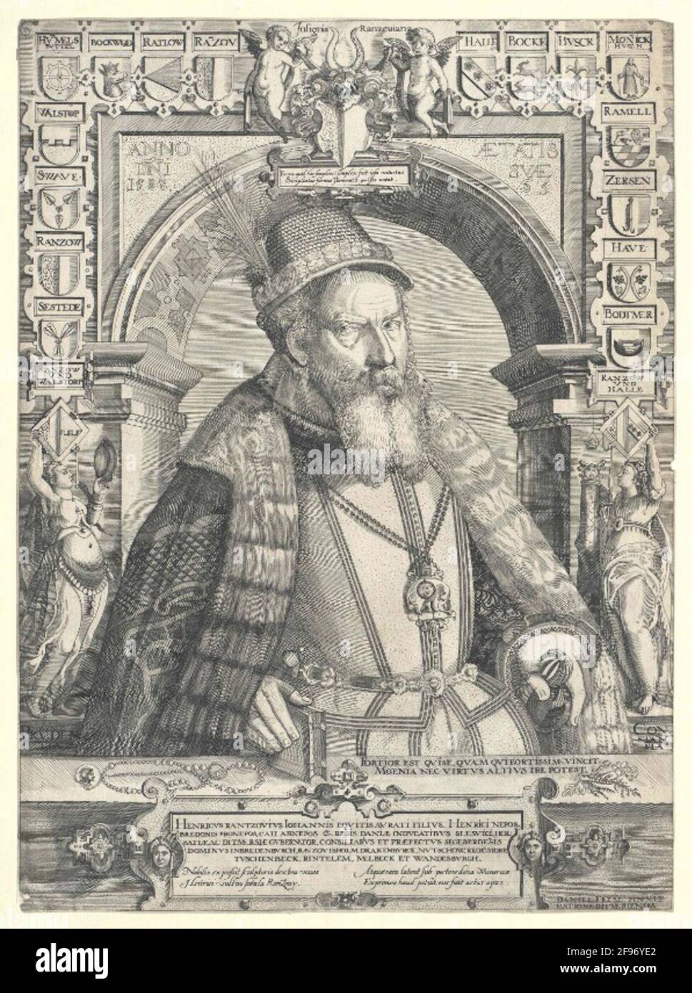 Rantzau, Heinrich von Maler: Frese, Daniel Stockfoto