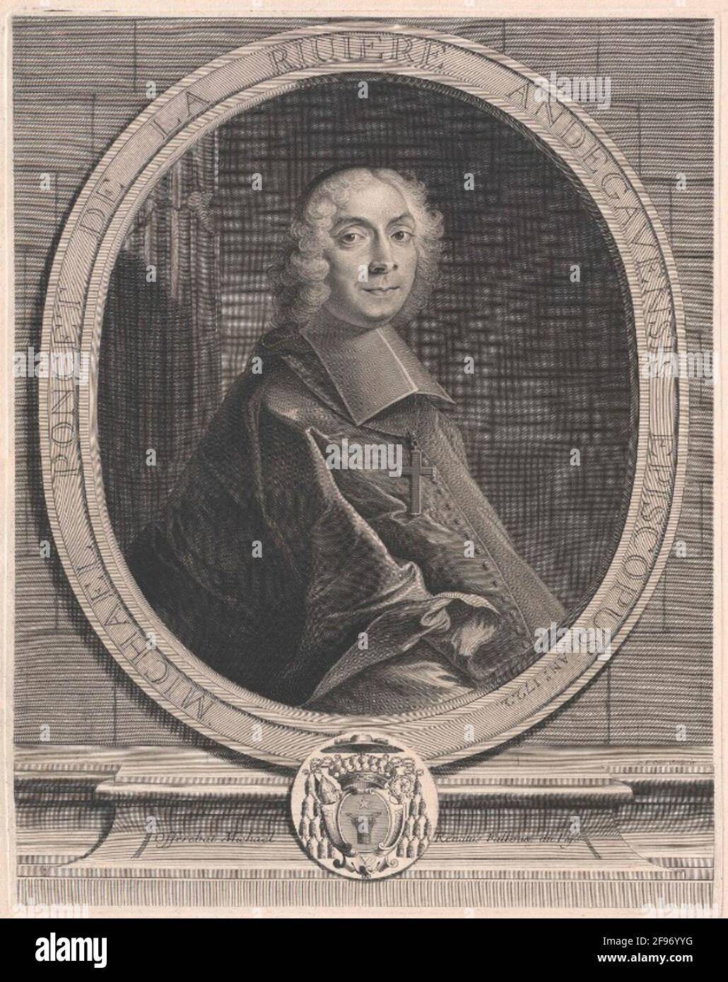 Poncet des Flusses, Michel. Stockfoto