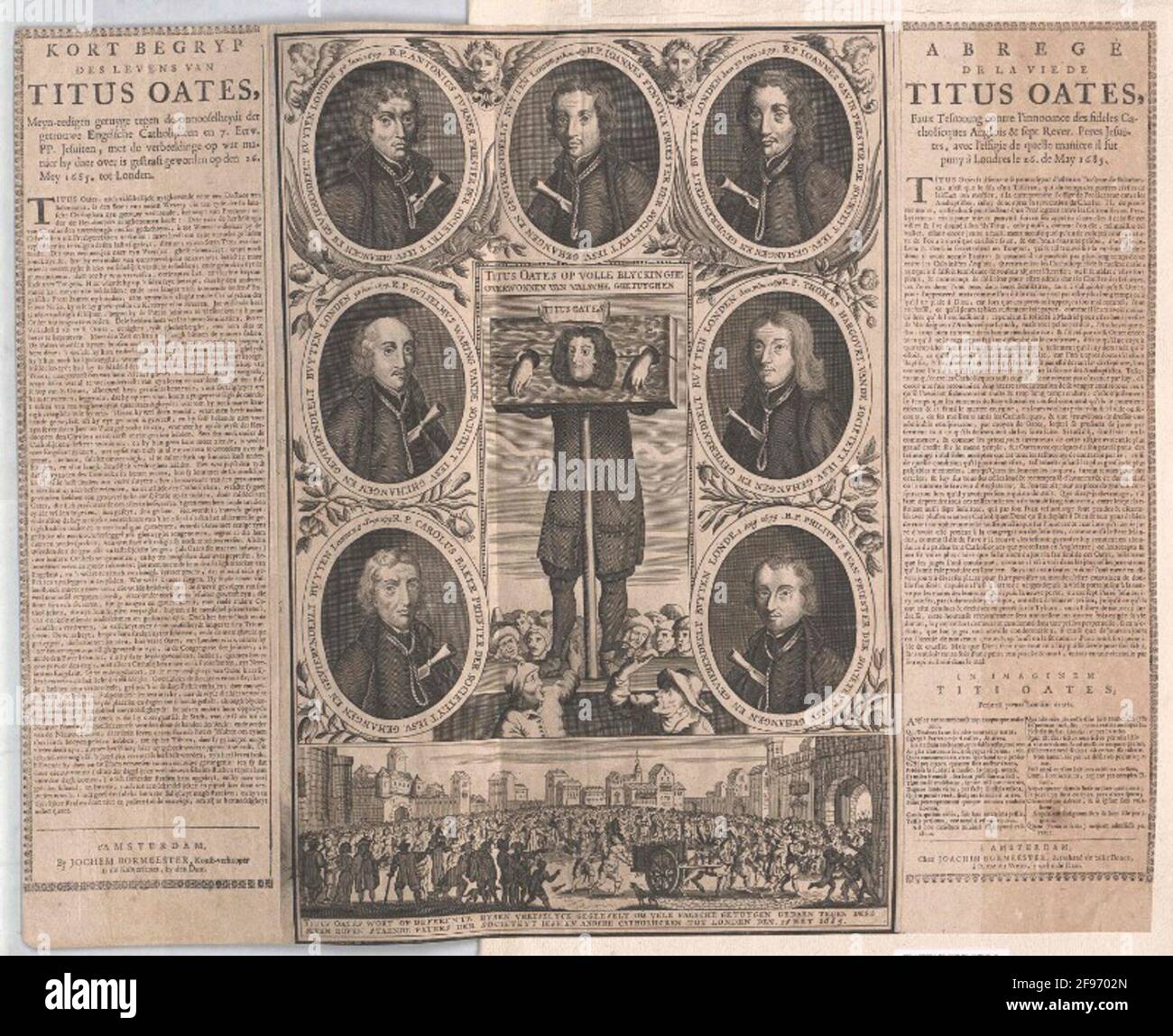 Oates, Titus . Stockfoto