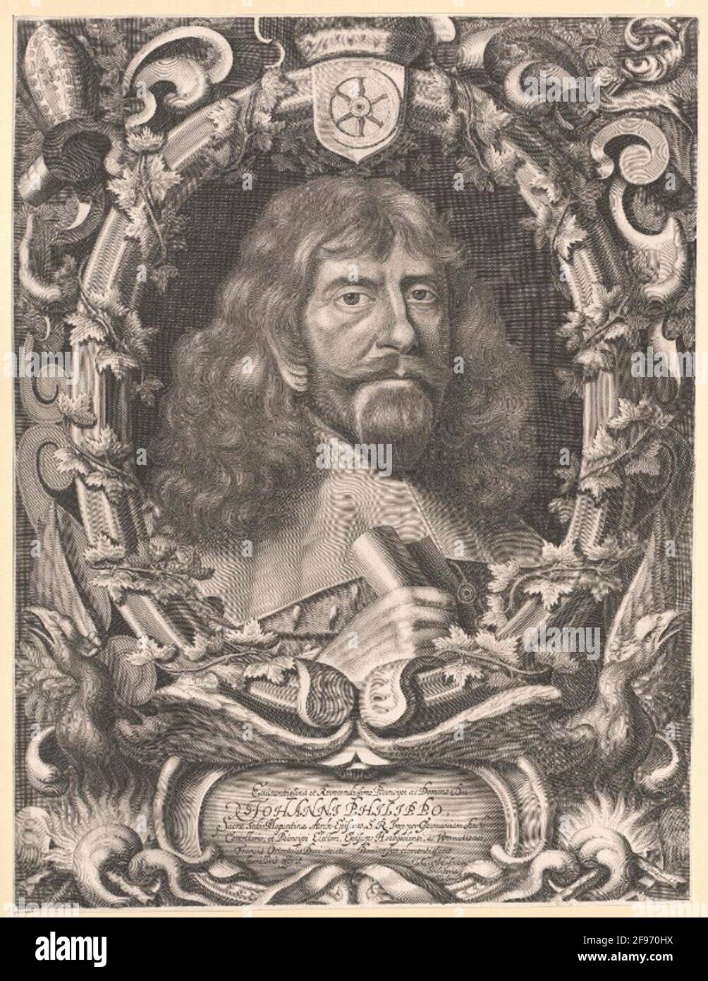 Schönborn, Johann Philipp von. Stockfoto