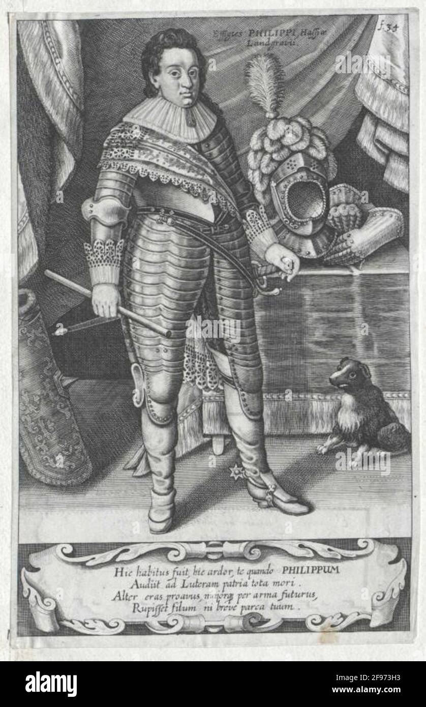 Philipp, Landgraf von Hessen. Stockfoto