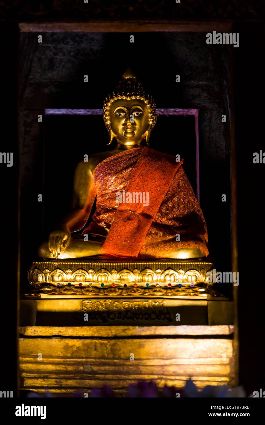 Chiang Mai, Wat Phra Singh Tempel Stockfoto