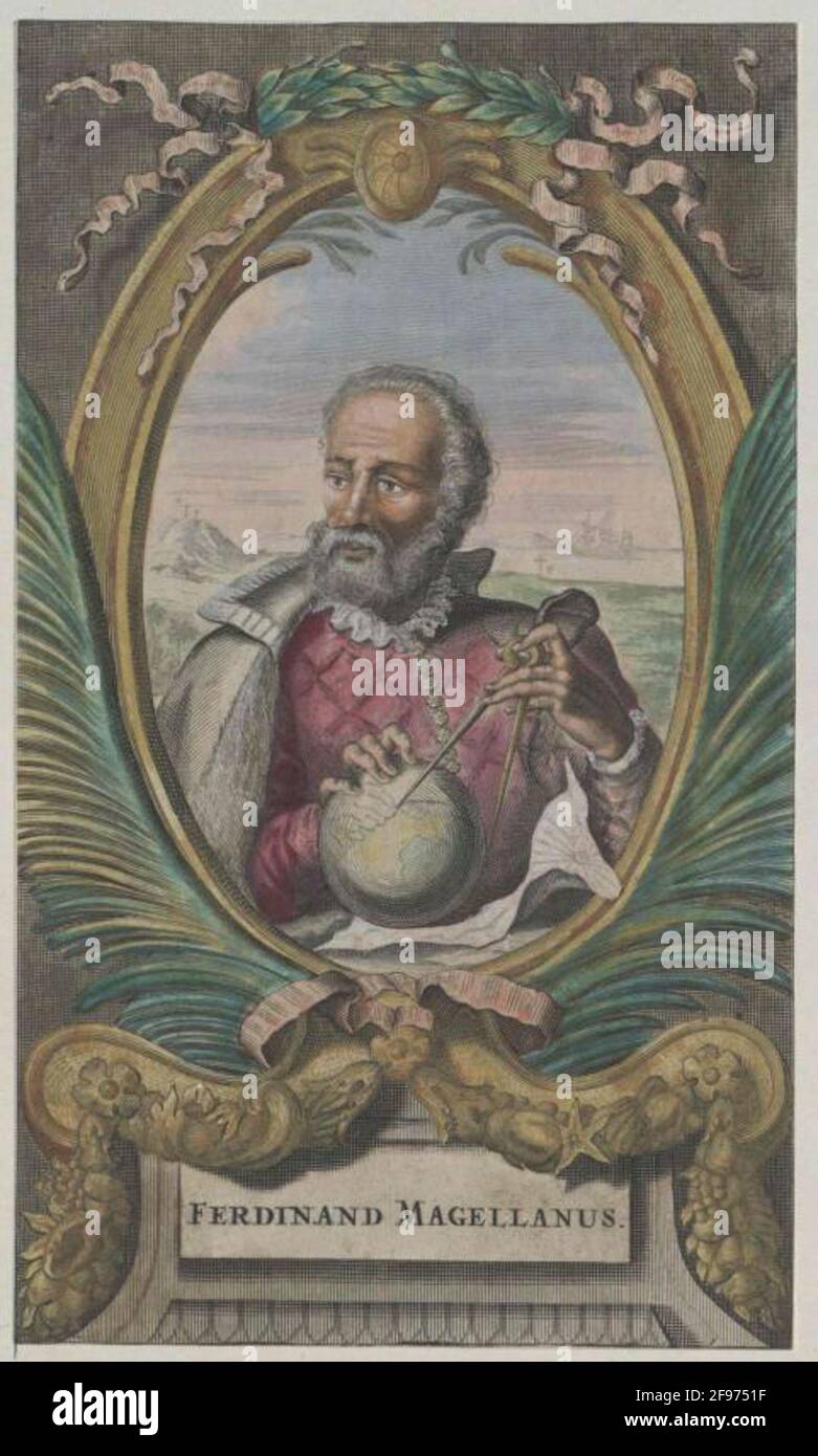 Magalhaes, Fernao de. Stockfoto