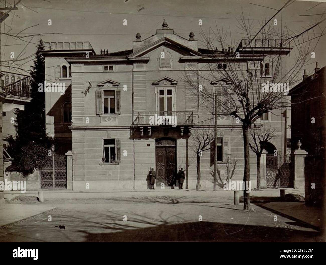 Kommandant der 58. Infanteriedivision in Gorizia (Görz). Stockfoto