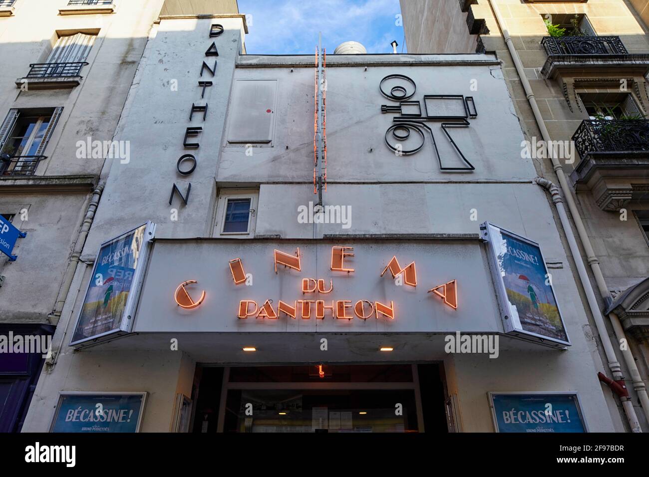 Cinema du Pantheon Paris Frankreich Stockfoto