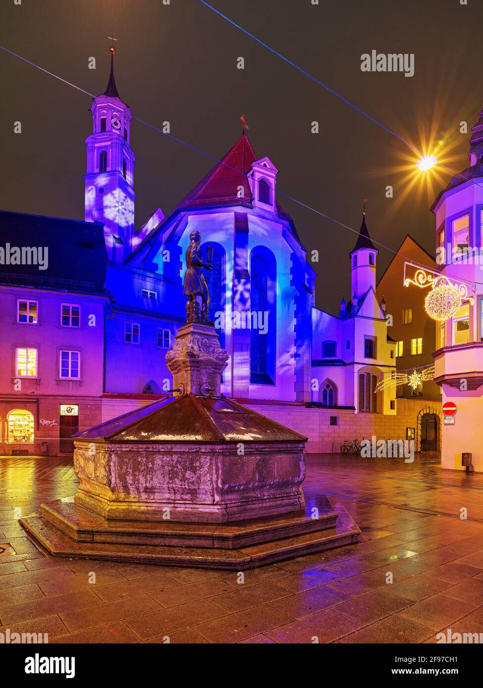 St. Anna Kirche am Martin-Luther-Platz Stockfoto