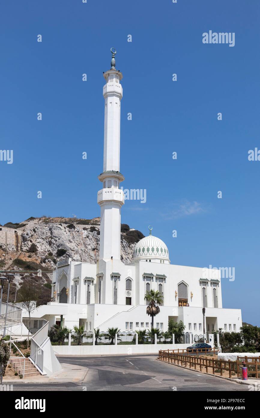 King Fahad bin Abdulaziz Al Saud Moschee, Europa Point, Gibraltar Stockfoto