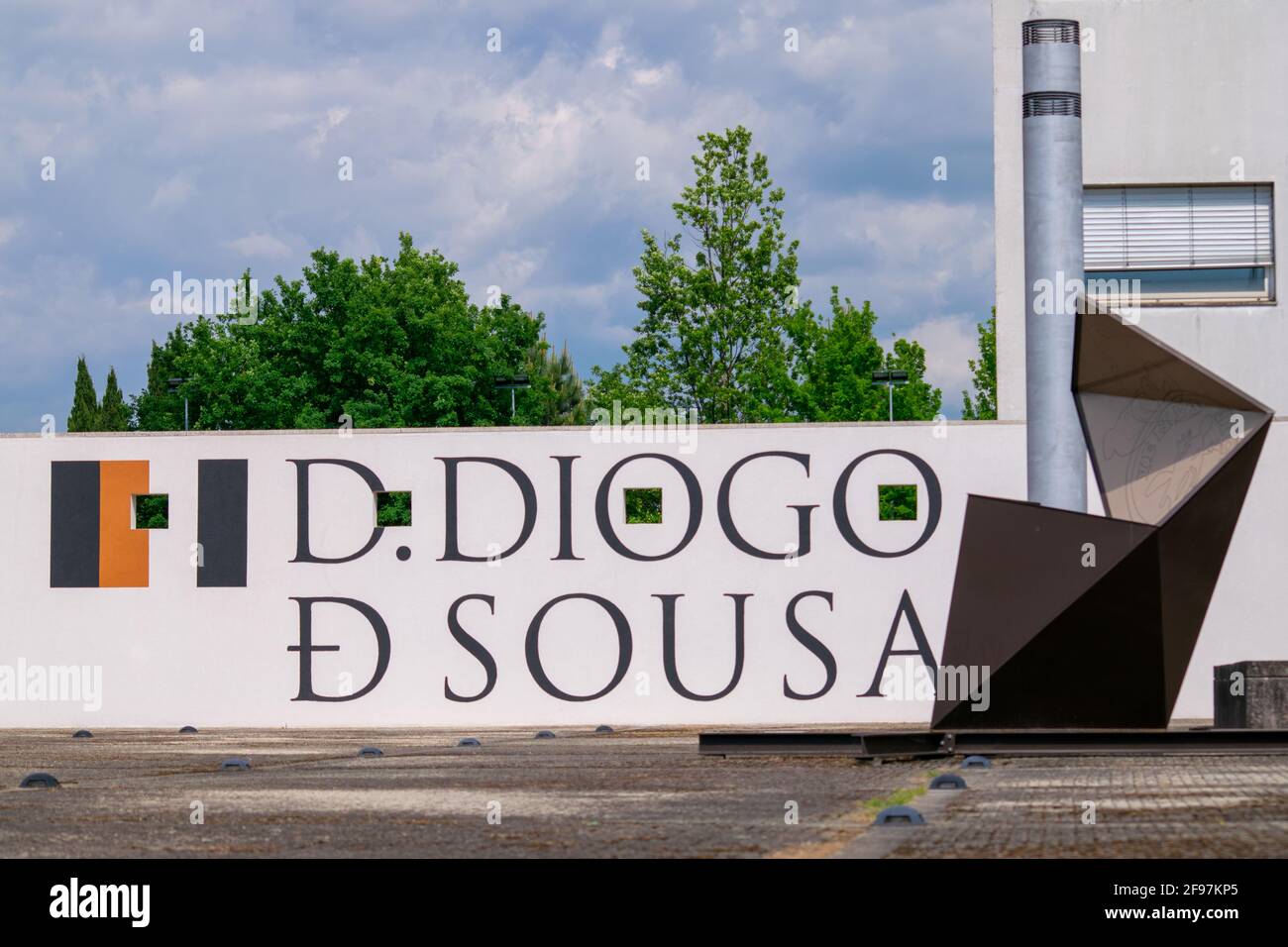 Archäologiemuseum mit römischen Überresten 'Museu Dom Diogo de Sousa' Braga Stadt Nord Portugal Stockfoto
