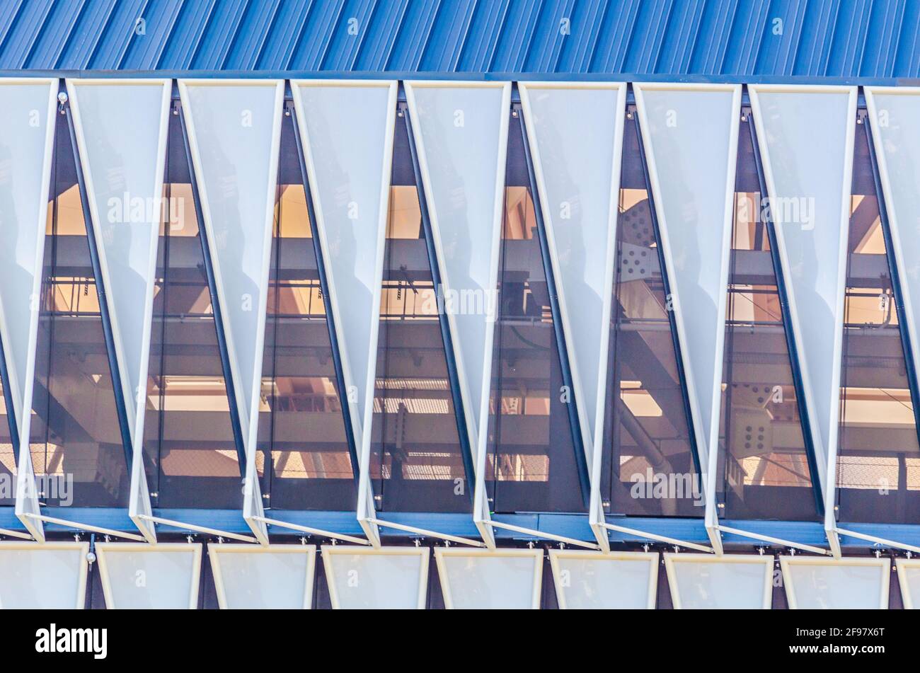 Detail des Mannschaftsstadions der Athletic Bilbao Fußballmannschaft, Bilbao, Spanien Stockfoto