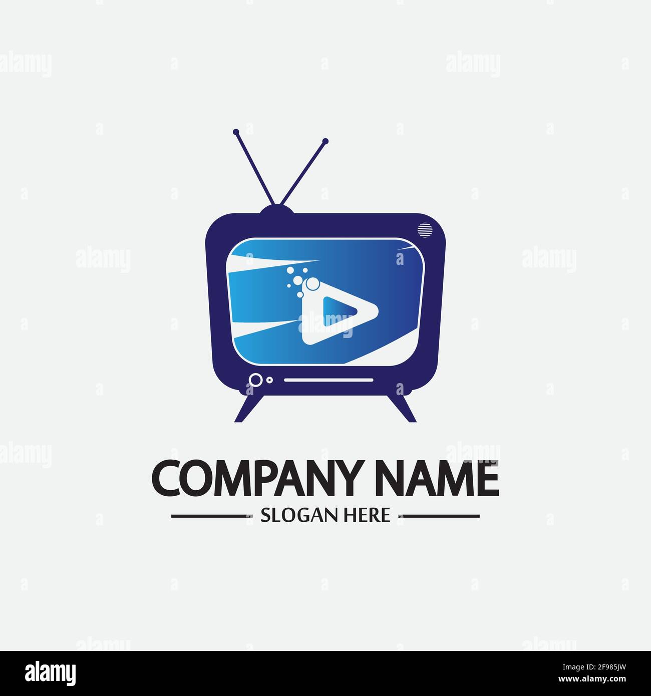 TV Logo Design Media Technologie Symbol Fernsehen, Fernsehen Medien