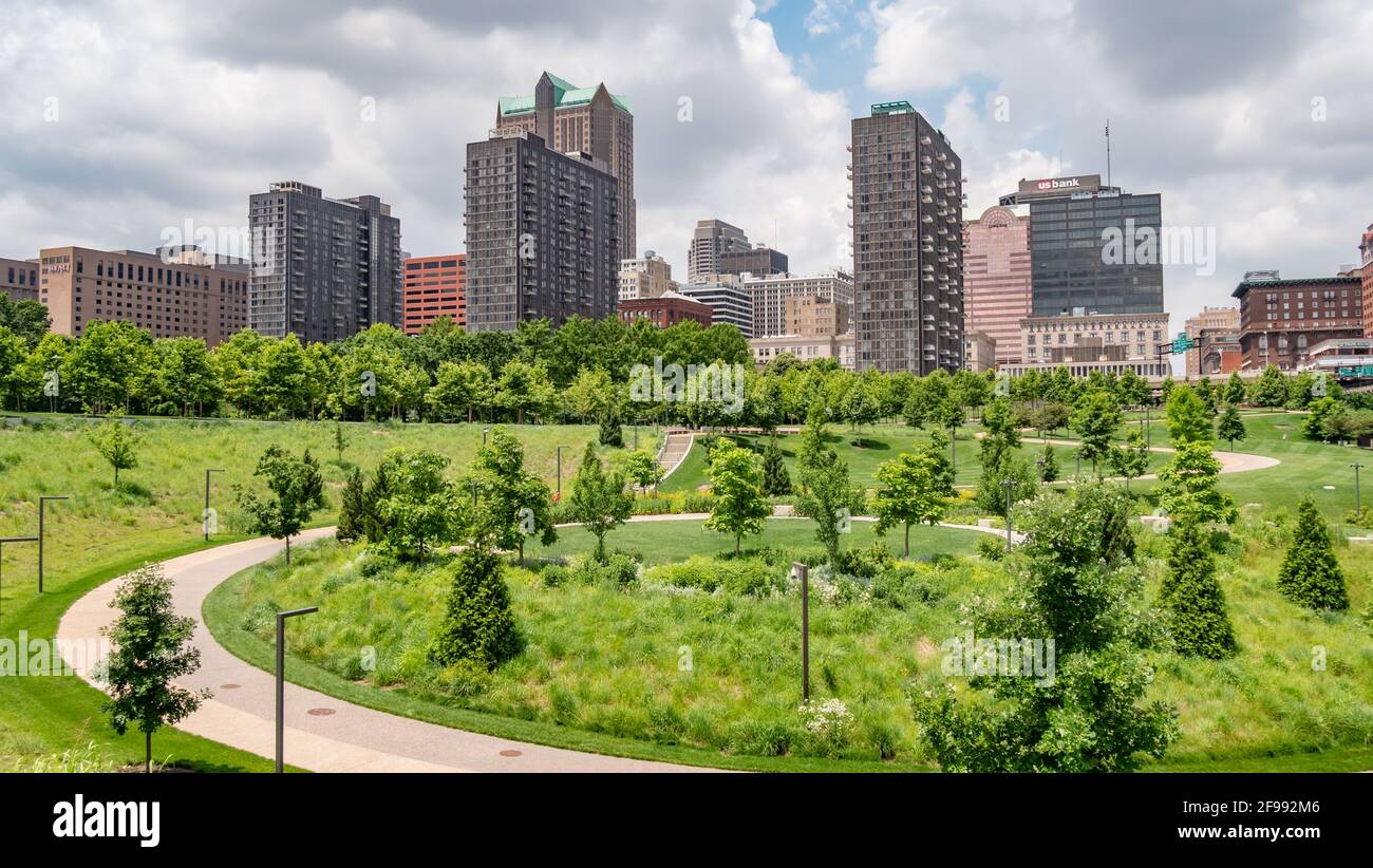 Gateway Arch National Park in St. louis - ST. LOUIS, MISSOURI - Stockfoto