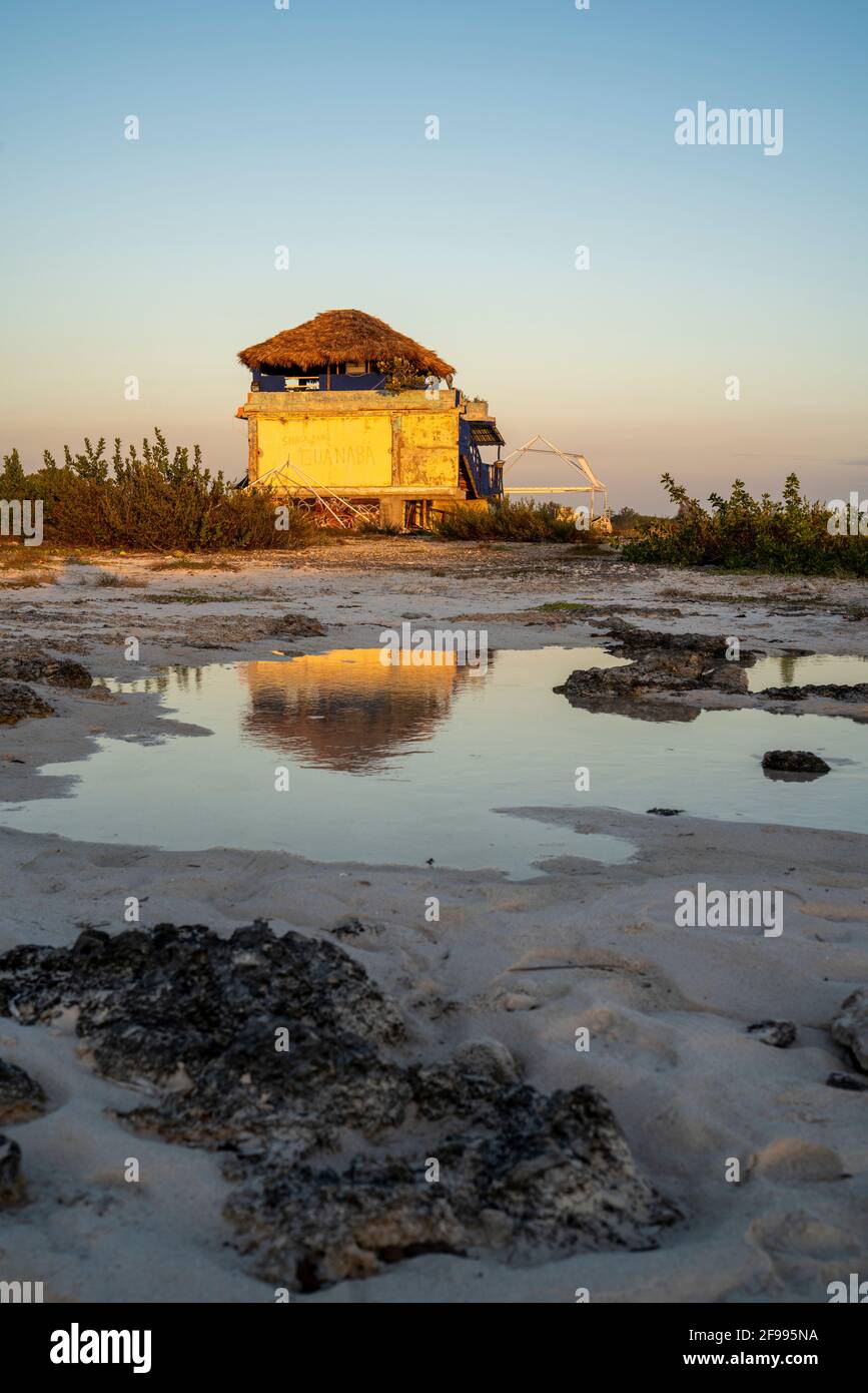 Playa Girón, ein Ort in der Schweinebucht, Provinz Matanzas, Kuba Stockfoto