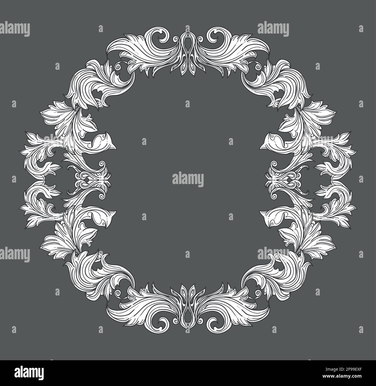 Baroque Frame Scroll Stockfotos Und Bilder Kaufen Seite 2 Alamy
