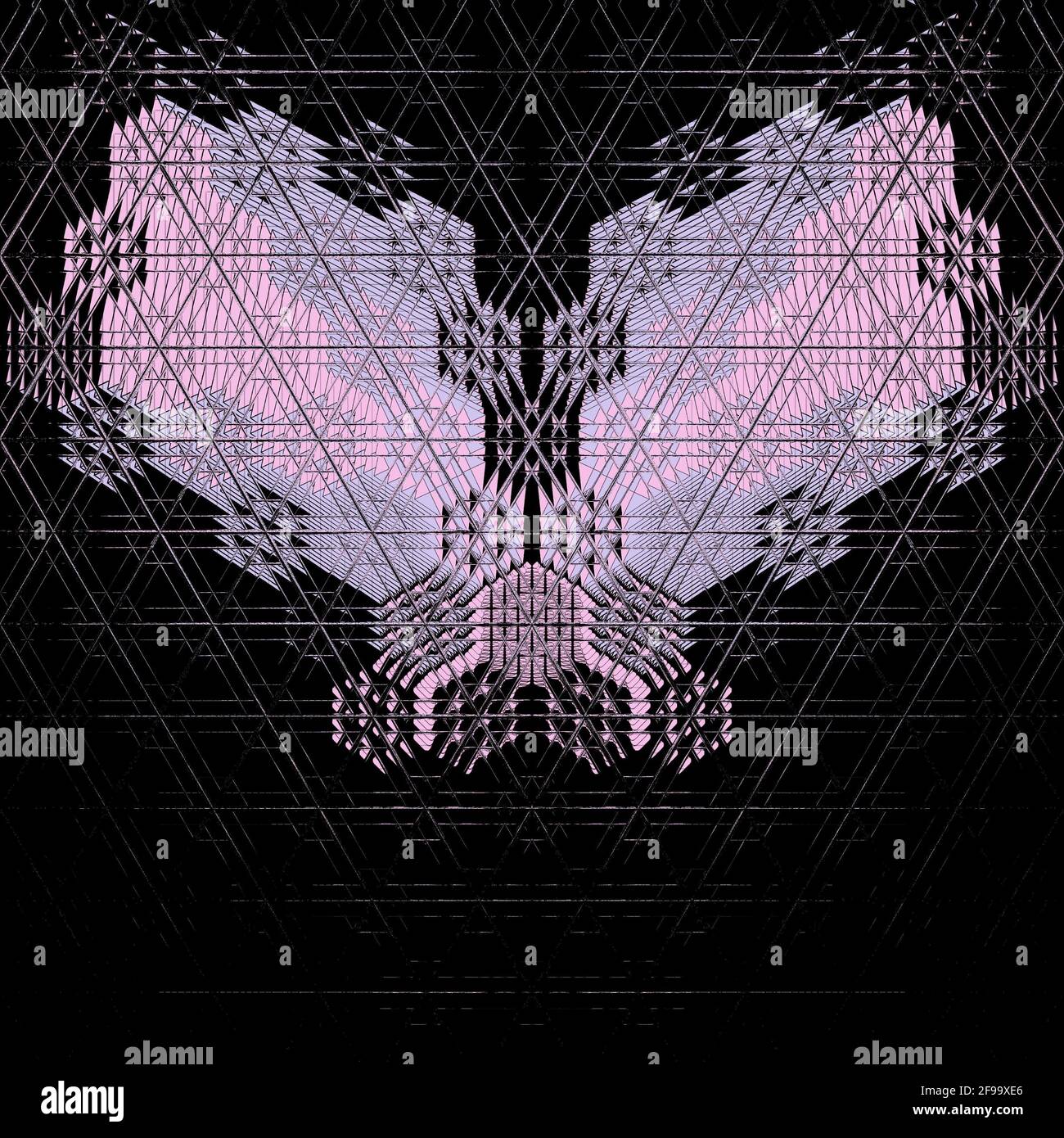 Abstraktes Musterdesign für den Hintergrund und T-Shirt-Print Stockfoto