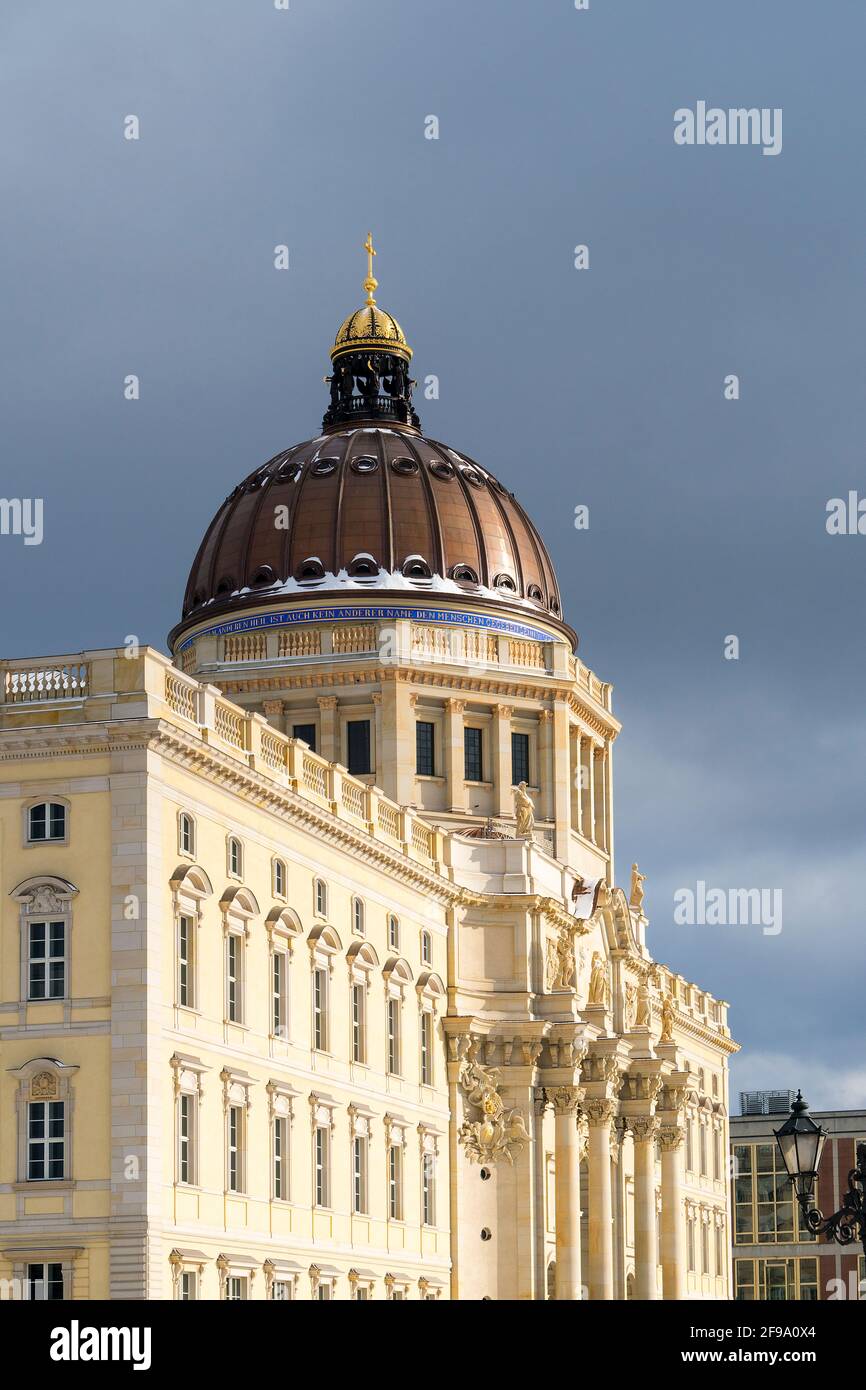 Berlin, Altstadt, Berliner Stadtpalast, Kuppel Stockfoto