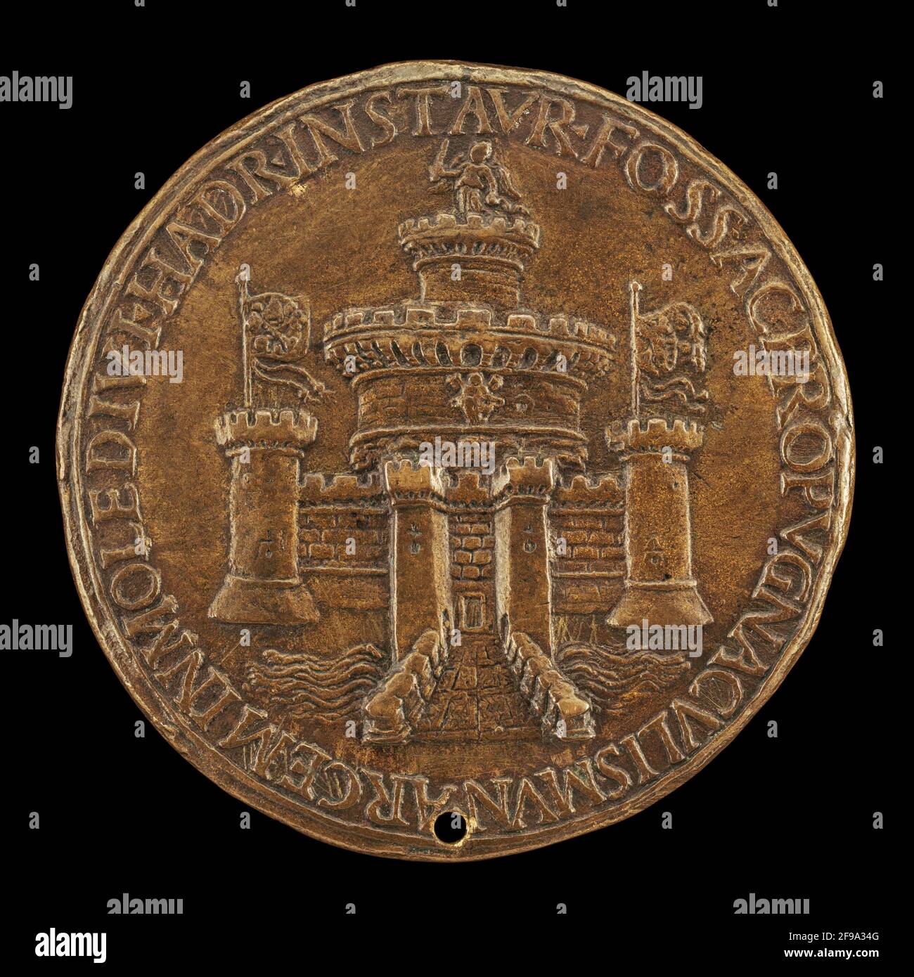 Castel Sant' Angelo [umgekehrt], 1492/1503. Stockfoto