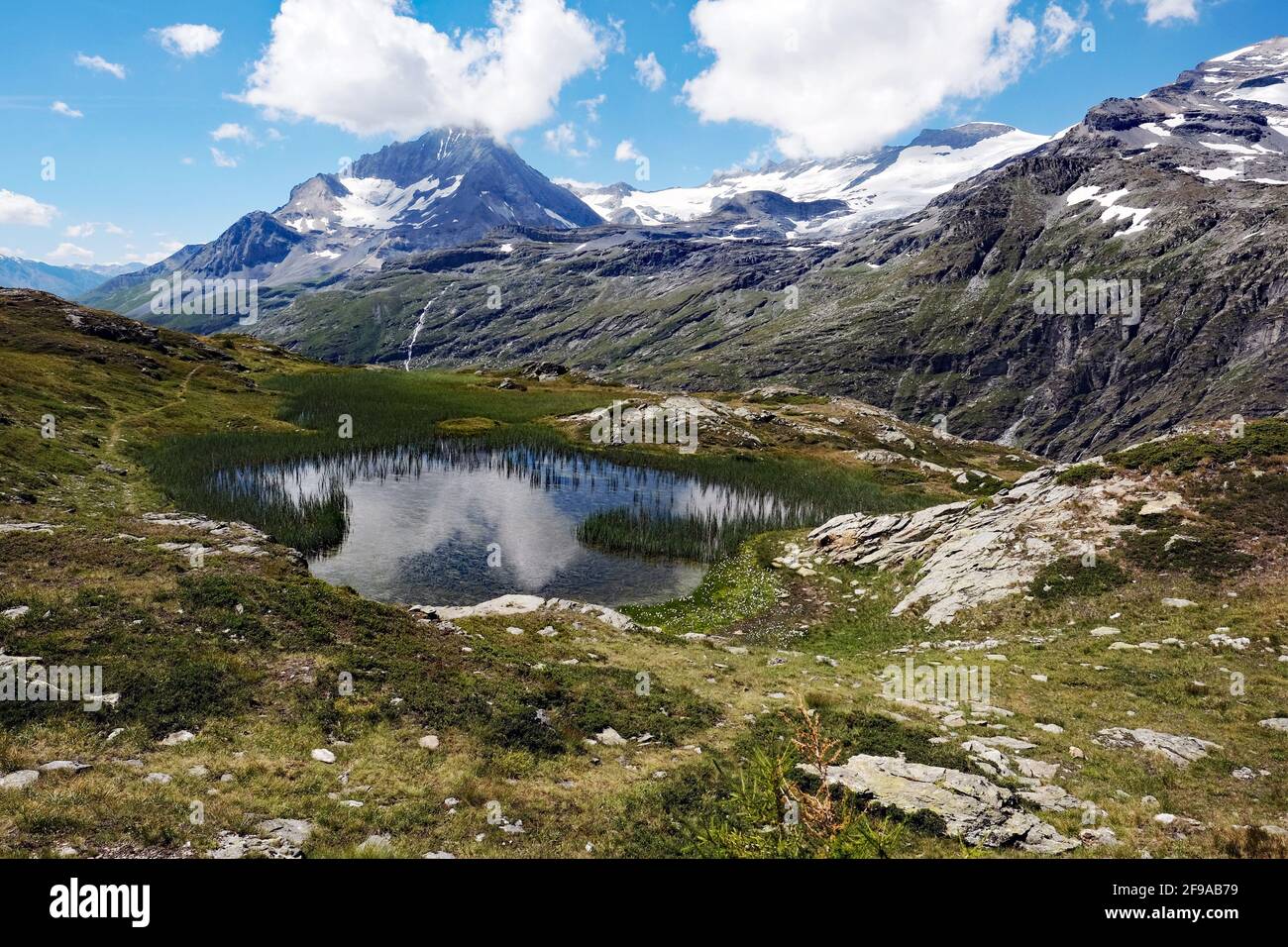 Lacs de Bellecombe, Parc Nationale de la Vanoise, Frankreich Stockfoto