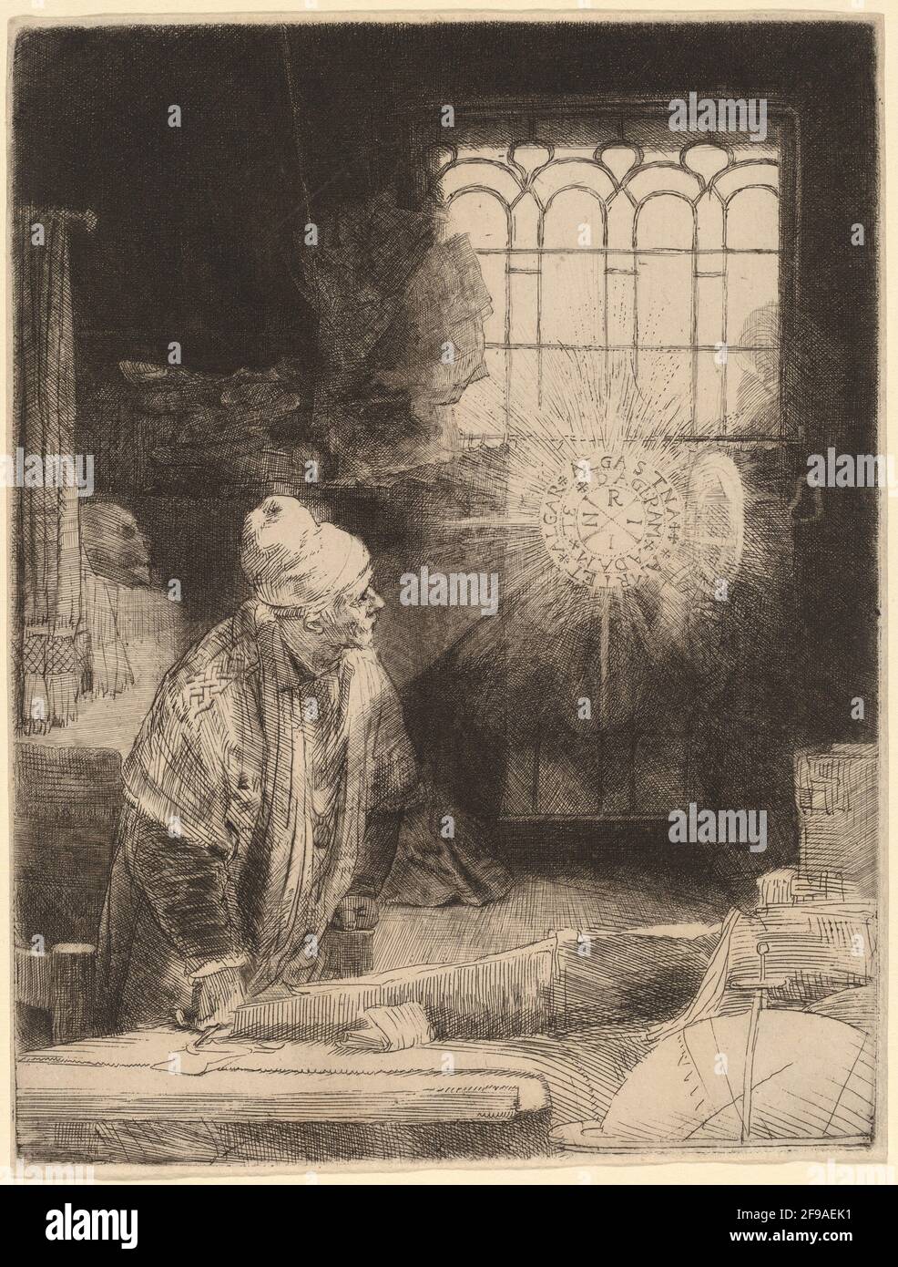 Faust, C. 1652. Stockfoto