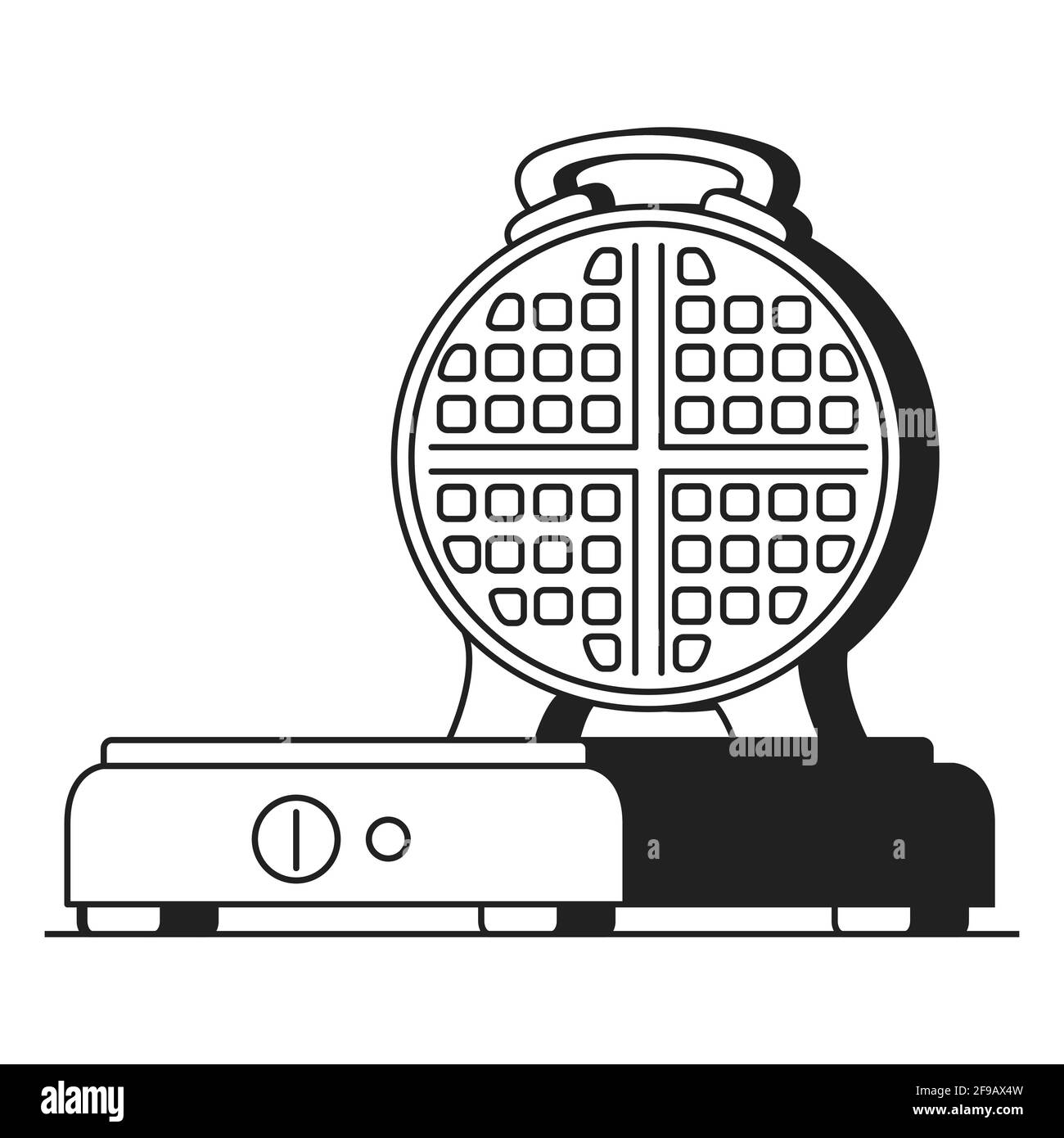 Vektordarstellung.isoliert auf weißem Hintergrund. Stock Vektor
