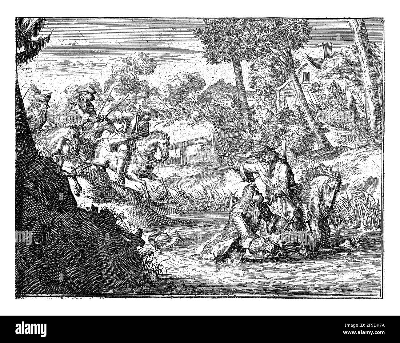 Gefangennahme von Archibald Campbell, dem zweiten Marquis und neunten Earl of Argyll in Inchinnan am 19. Juni 1685. Stockfoto Gefangennahme von Archibald Campbell, dem zweiten Marquis und neunten Earl of Argyll in Inchinnan am 19. Juni 1685. Stockfoto