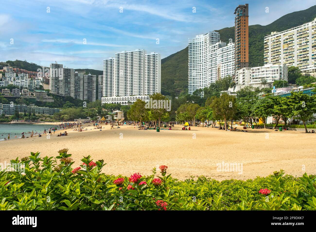 Strand in Repulse Bay, Hong Kong Island, Hong Kong Stockfoto