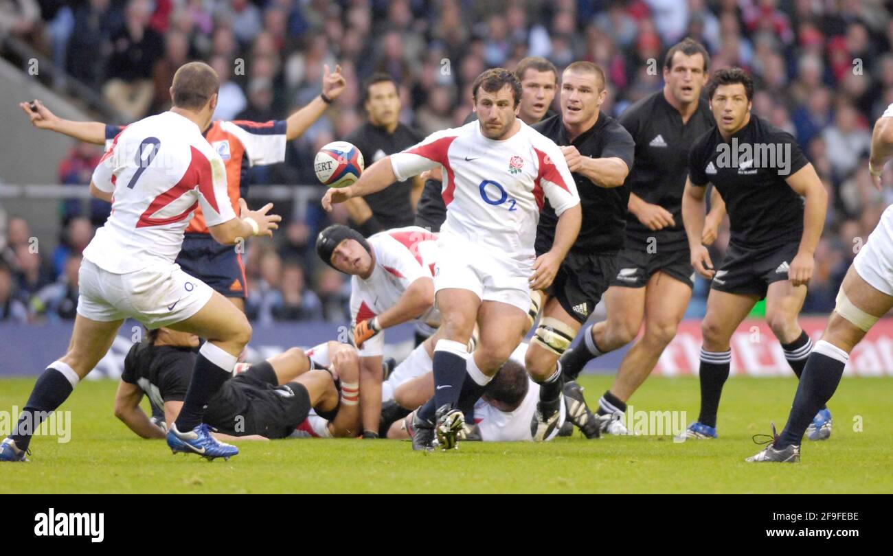 ENGLAND V NEUSEELAND 5/11/2006 BILD DAVID ASHDOWNRUGBY Stockfoto