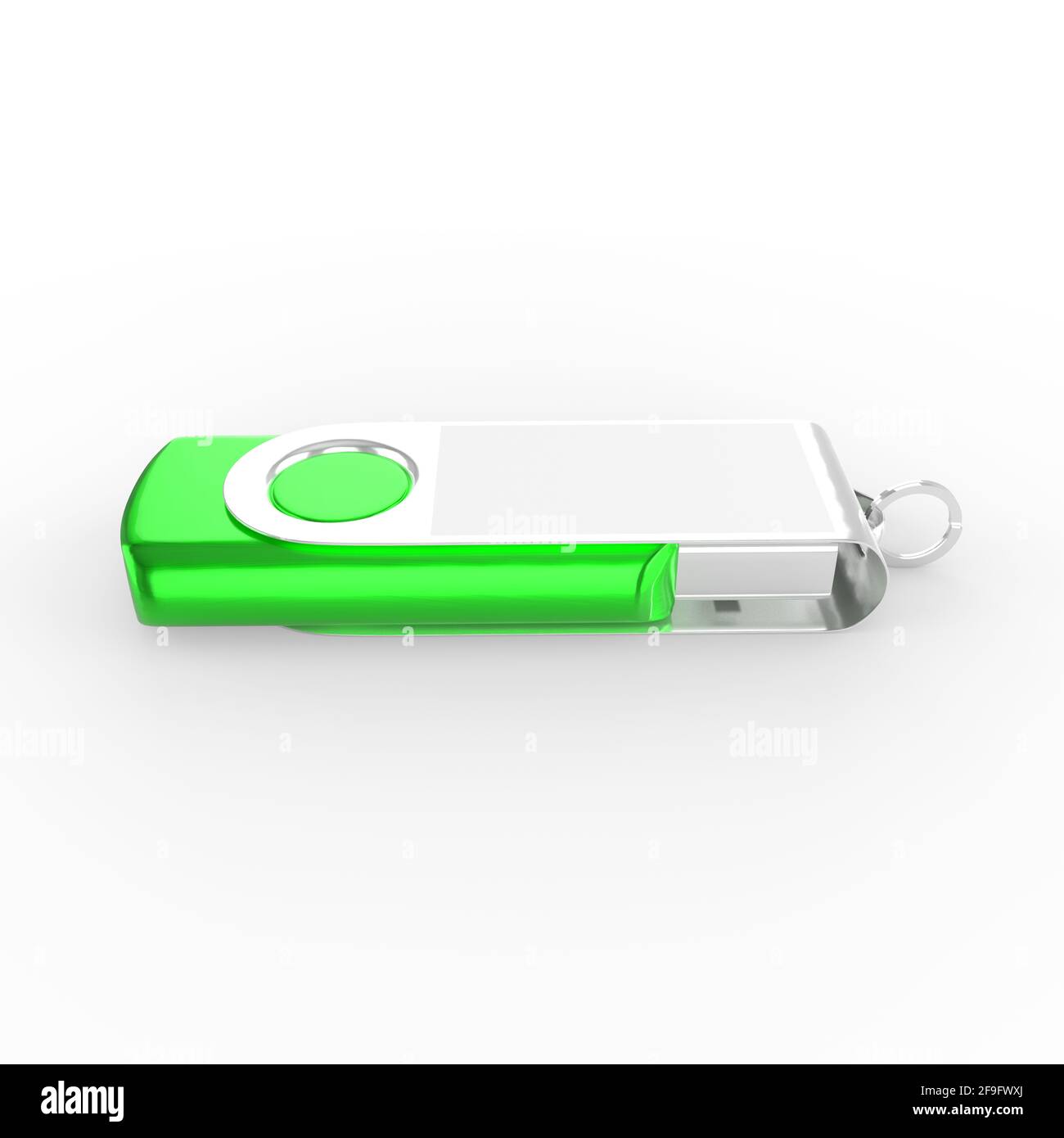 USB-Flash-Laufwerk USB Memory Stick USB-Stick, Metall Stockfoto