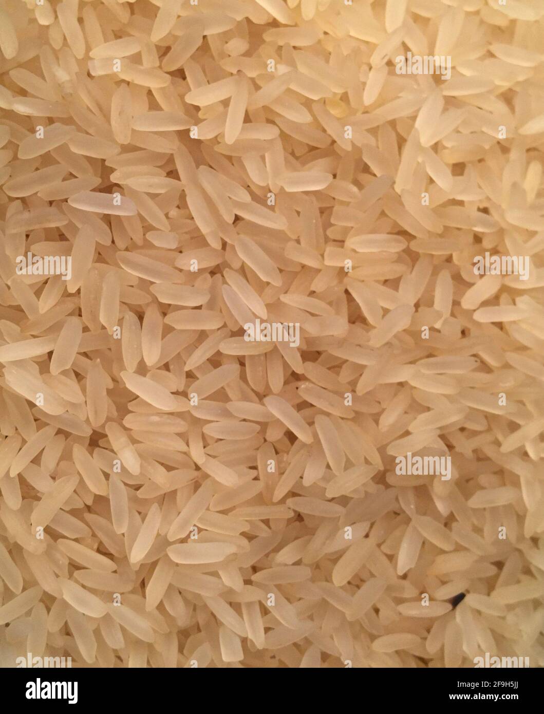 Hintergrund der Speisen. Reis Stockfoto