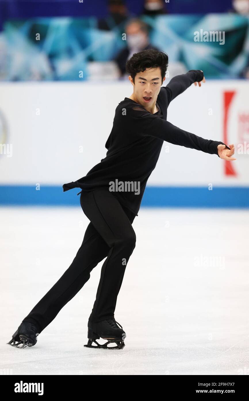 Eiskunstlauf 2021 Männer Freilauf in der Maruzen InTec Arena Osaka