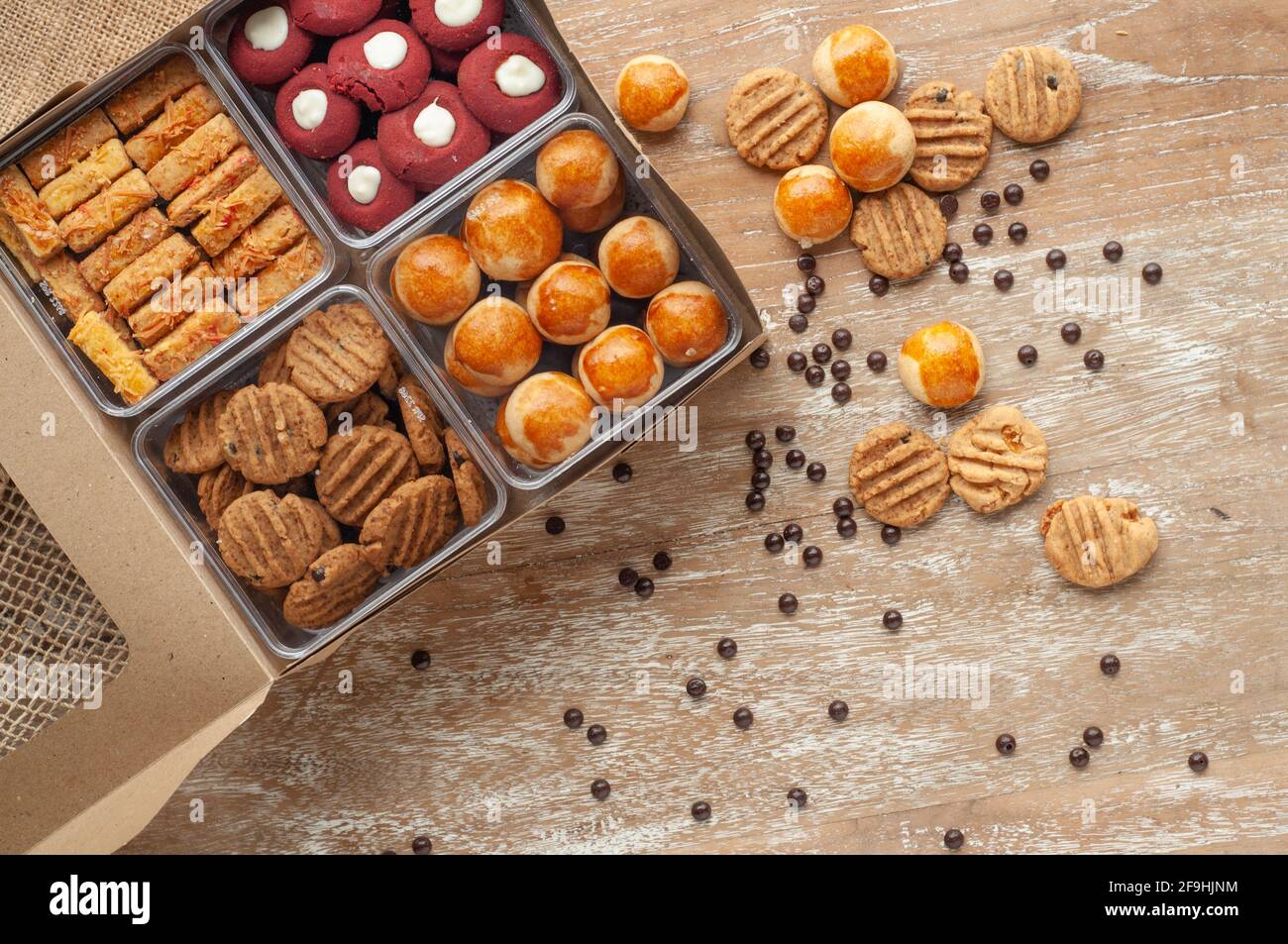 Cookies Stockfoto