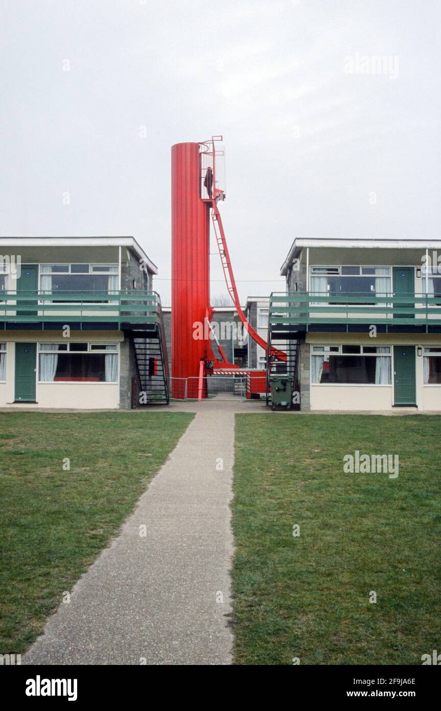 Todesrutsche am Kerrang! Weekender 2003 , Pontins, Camber Sands, Rye, West Sussex, England, Vereinigtes Königreich. Stockfoto