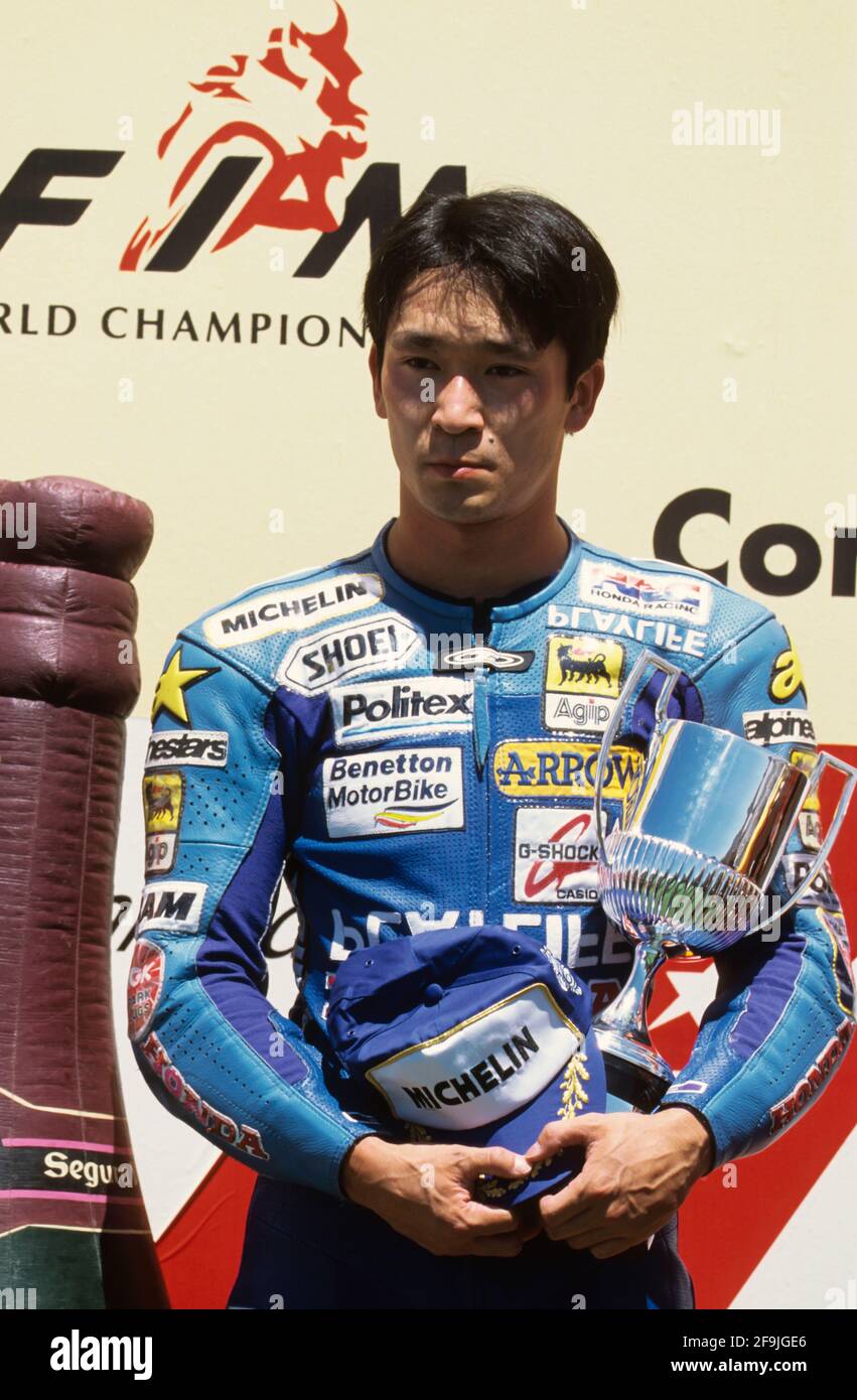 Tohru Ukawa (JPN), Honda 250, Madrid GP 1998 Stockfoto