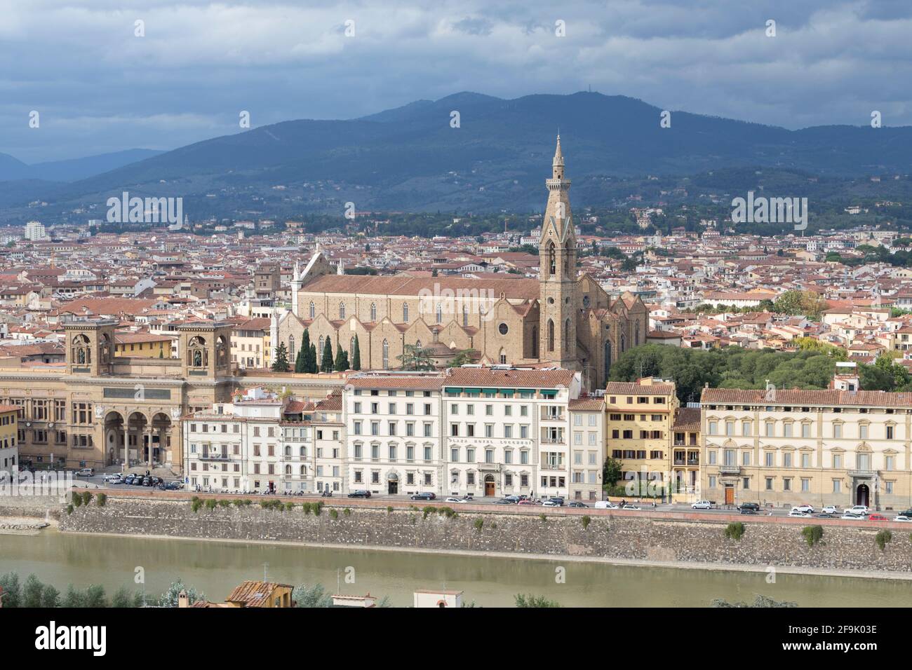 Kirche Santa Croce, Florenz, Italien Stockfoto