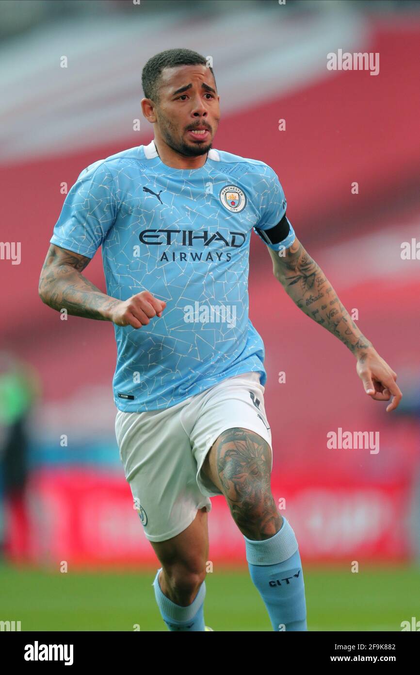 Gabriel Jesus Manchester City Fc 2021 Stockfotografie Alamy