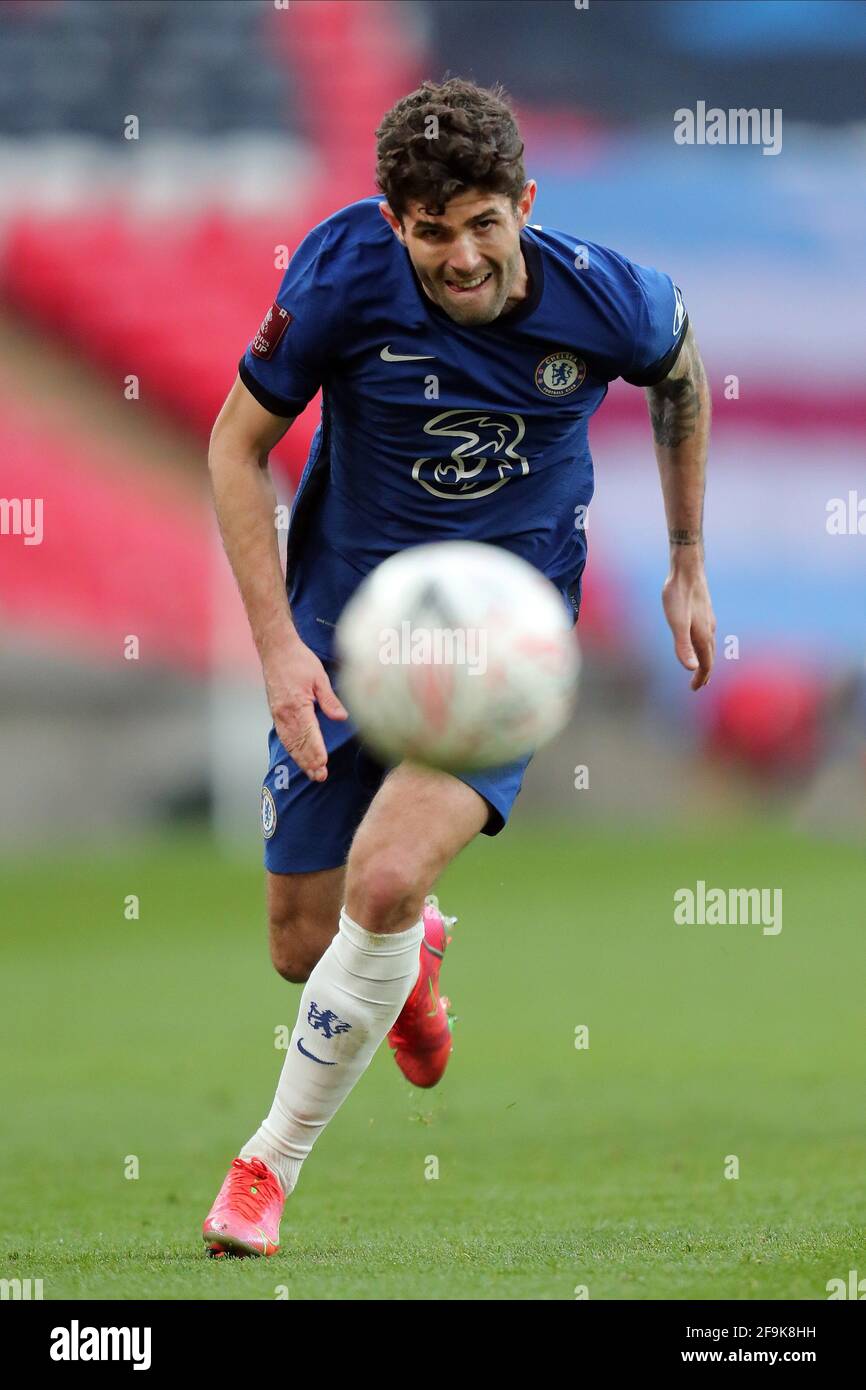 CHRISTIAN PULISIC, FC CHELSEA, 2021 Stockfoto