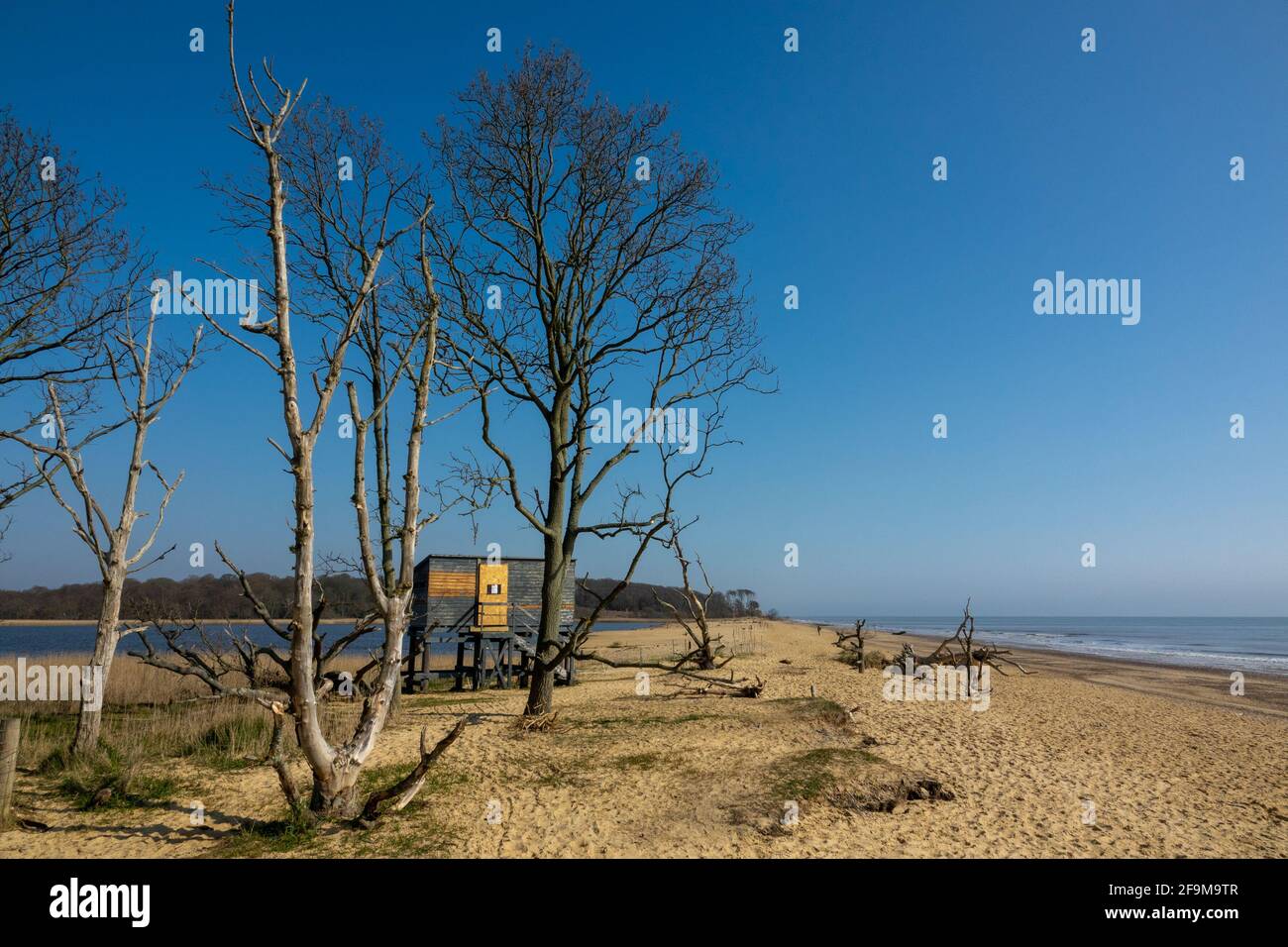 Covehithe Strand Stockfoto