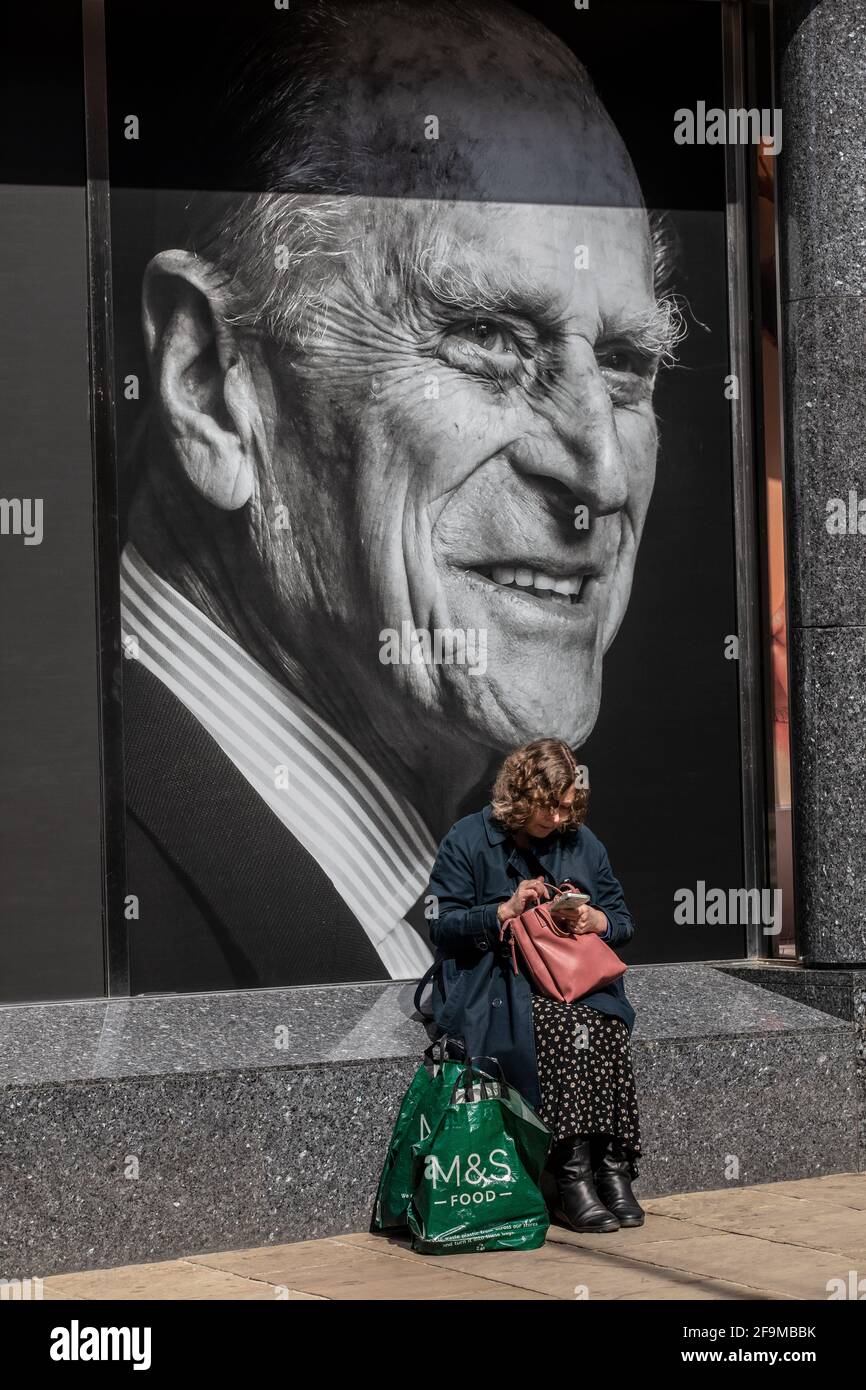 Königliche Beerdigung in Windsor: Der Bau des Grabstes von Duke of Edinburgh in Windsor, Berkshire, England, Vereinigtes Königreich Stockfoto