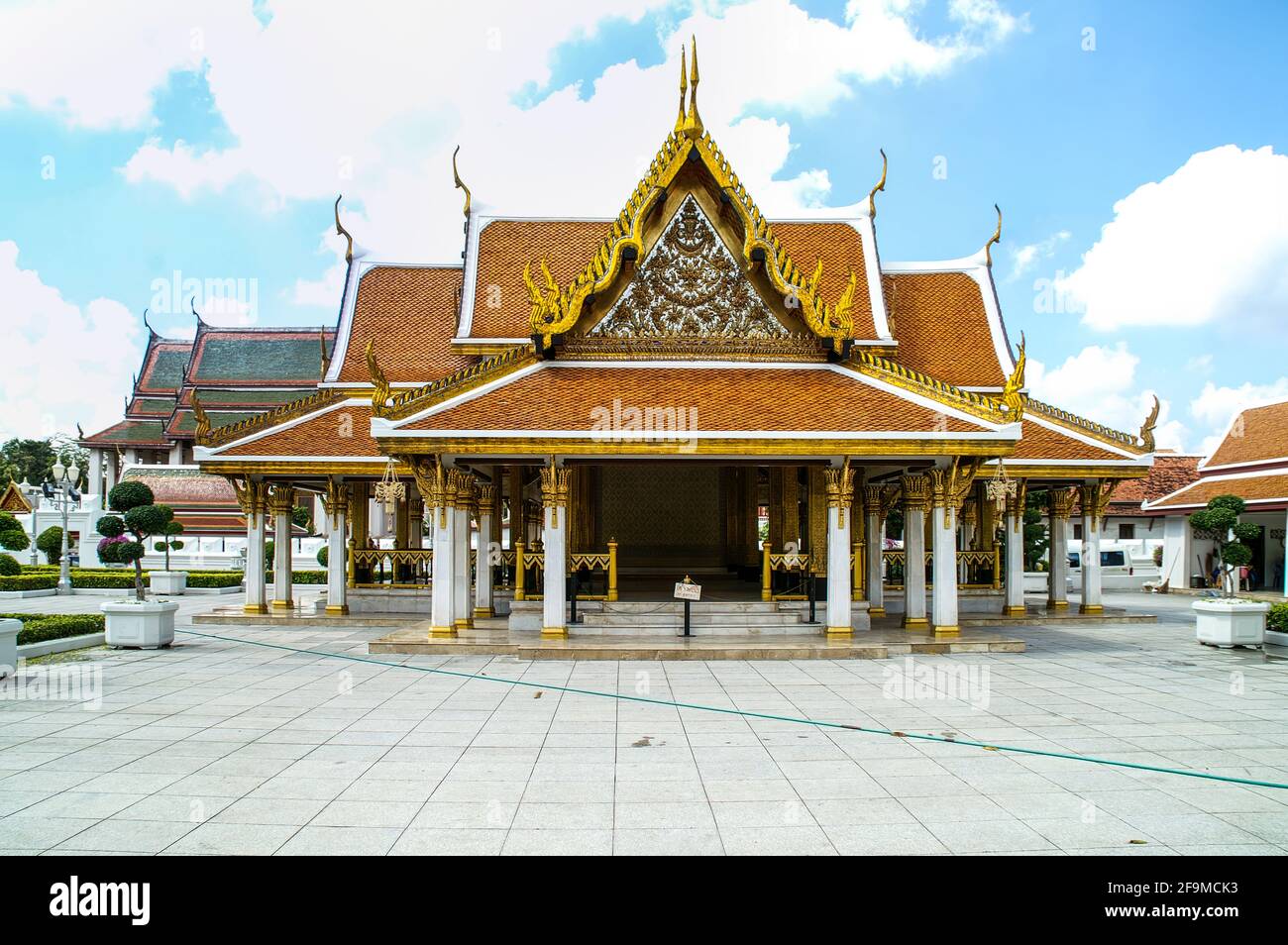 Wat Ratchanatdaram. Grand Palace; พระบรมมหาราชวัง; Bangkok, Thailand Stockfoto
