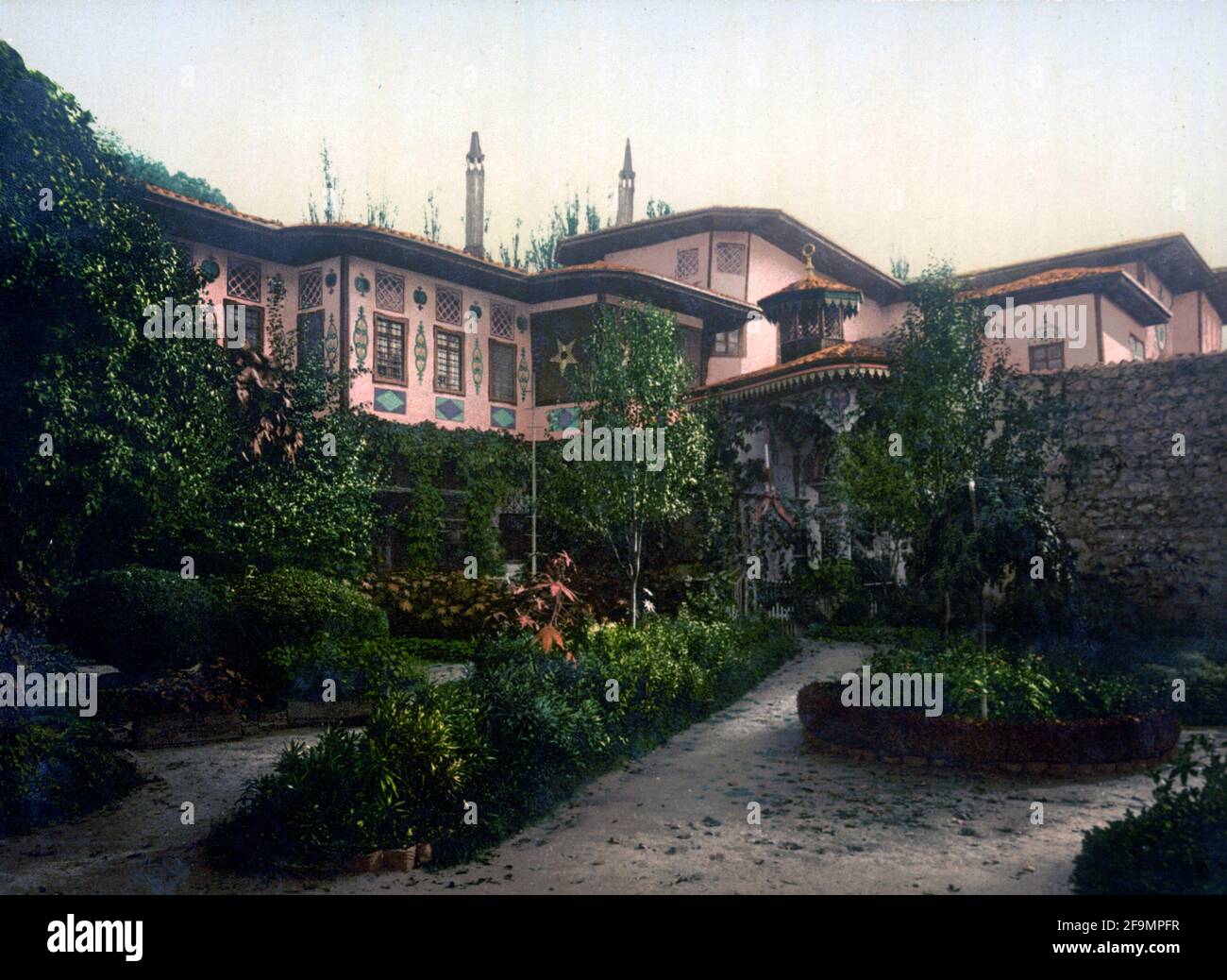 Der Harem, Bachtschi-Ssarai, d. h. Bakhchysarai, Ukraine, Ca. 1900 Stockfoto